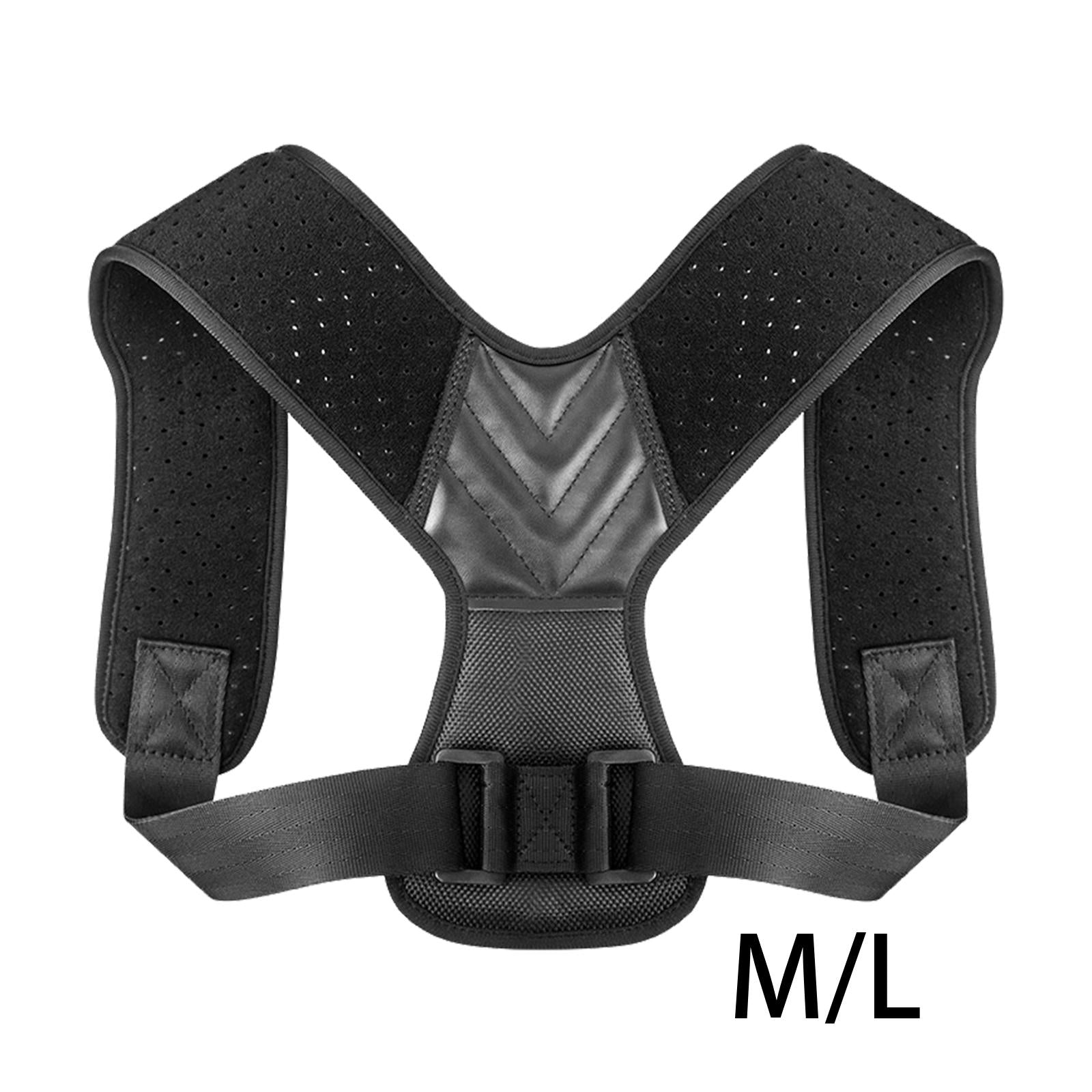 Posture Corrector Straightener Support Upper Back Belt for Rack M