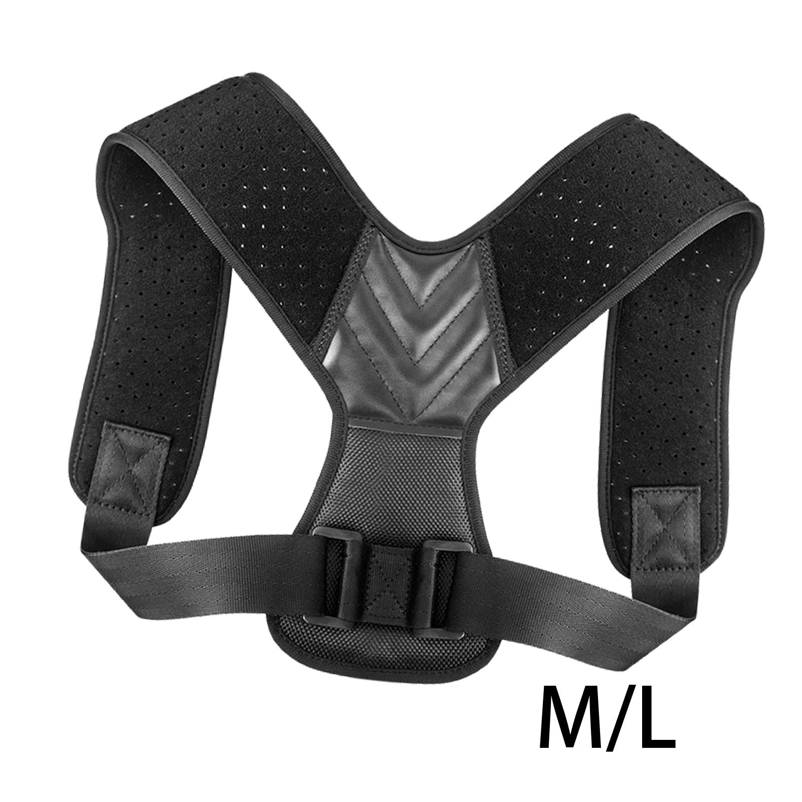 Posture Corrector Straightener Support Upper Back Belt for Rack M