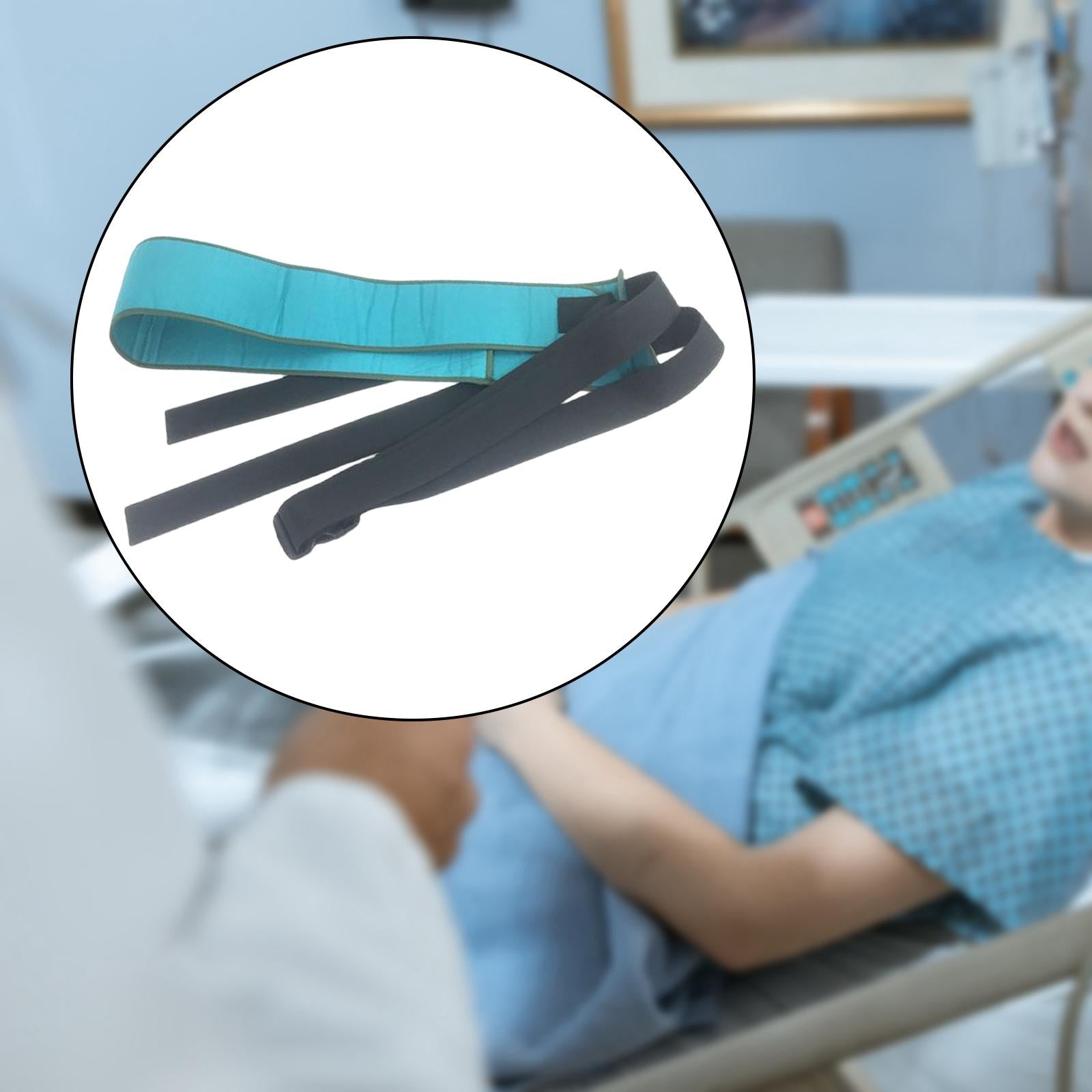 Bed Restraint Strap for Elderly Waist & Abdomen Fixed Restraining Belt