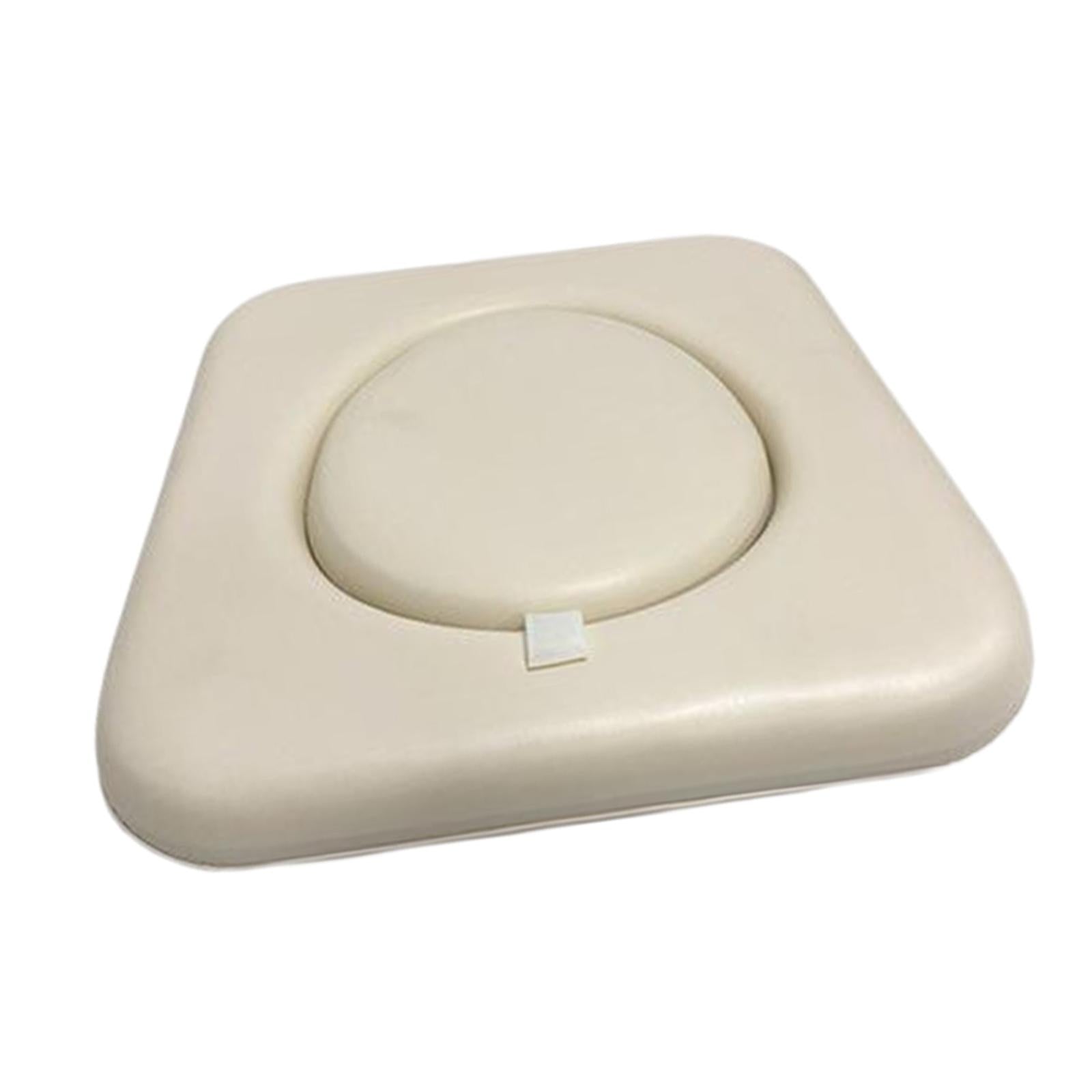 Commode Seat Cushion Toilet Cushion Removable Soft Waterproof for Elderly