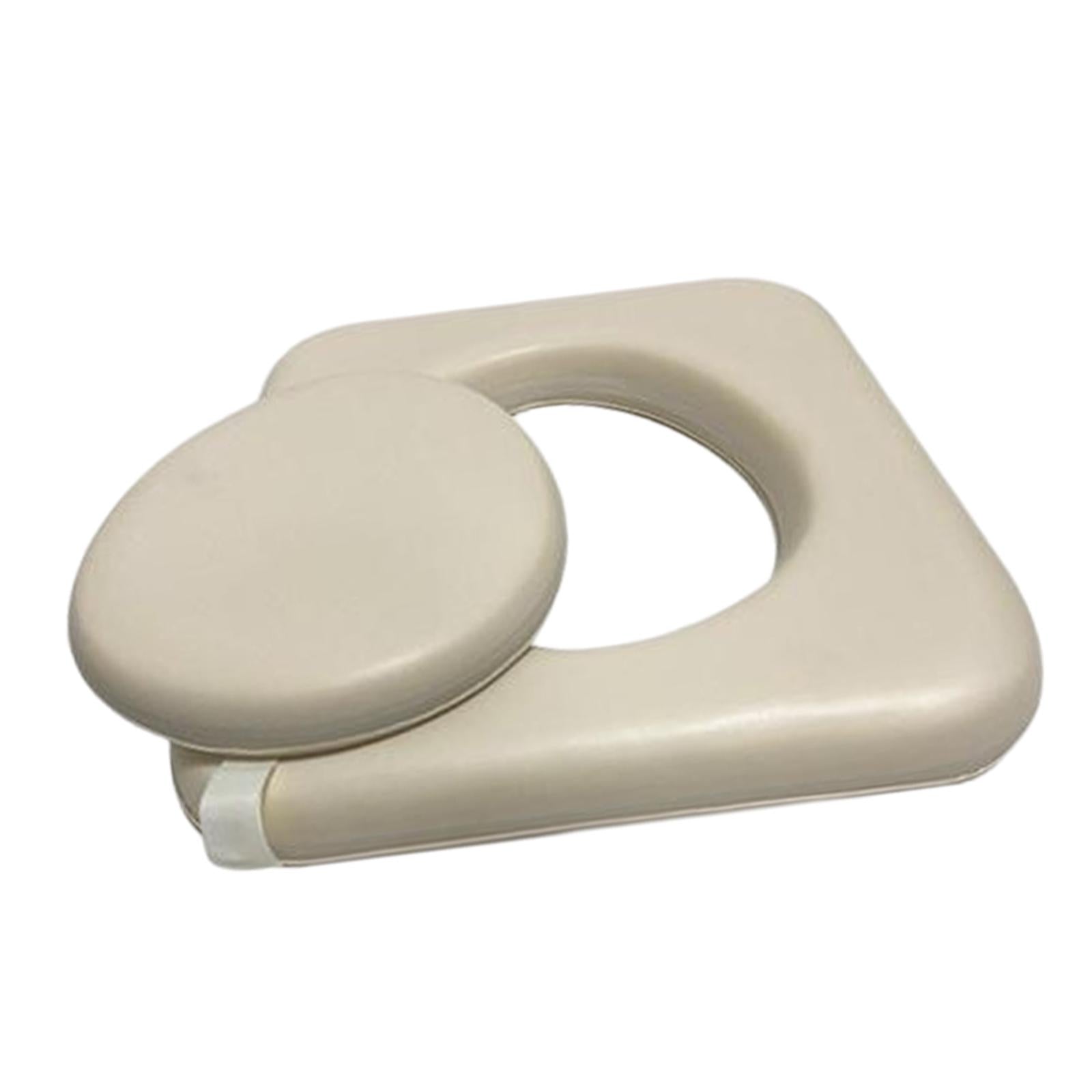 Commode Seat Cushion Toilet Cushion Removable Soft Waterproof for Elderly
