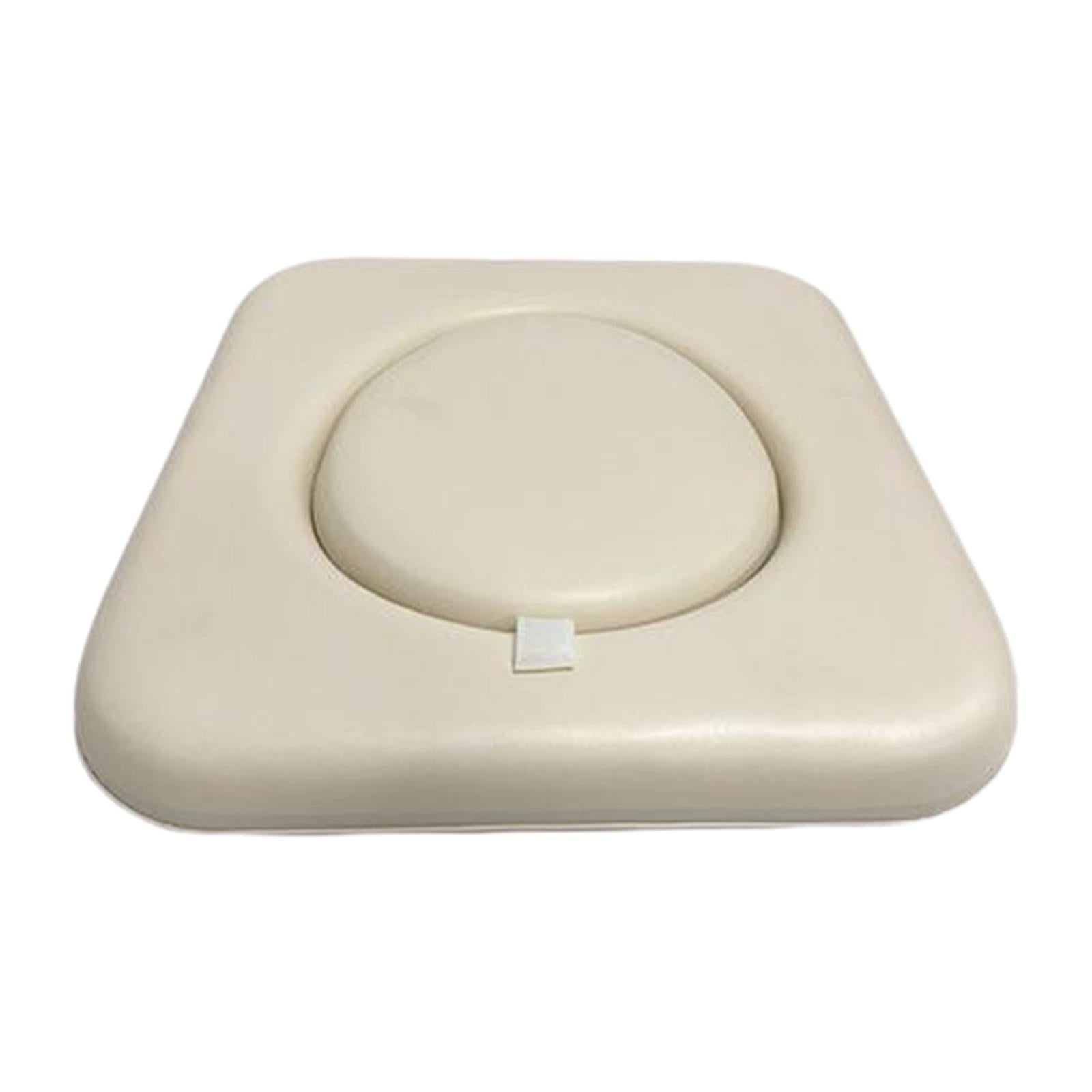 Commode Seat Cushion Toilet Cushion Removable Soft Waterproof for Elderly