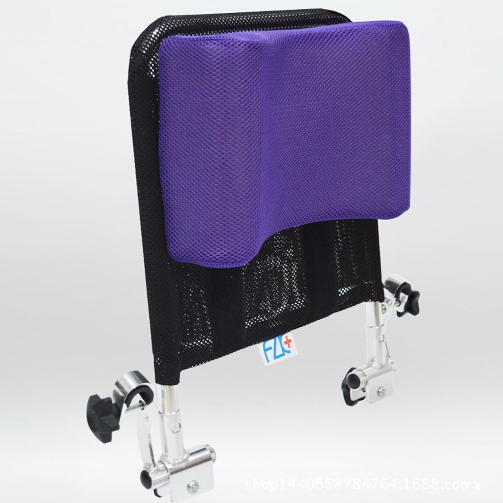 Wheelchair Headrest Backrest Neck Support Adjustable for Outside Travel