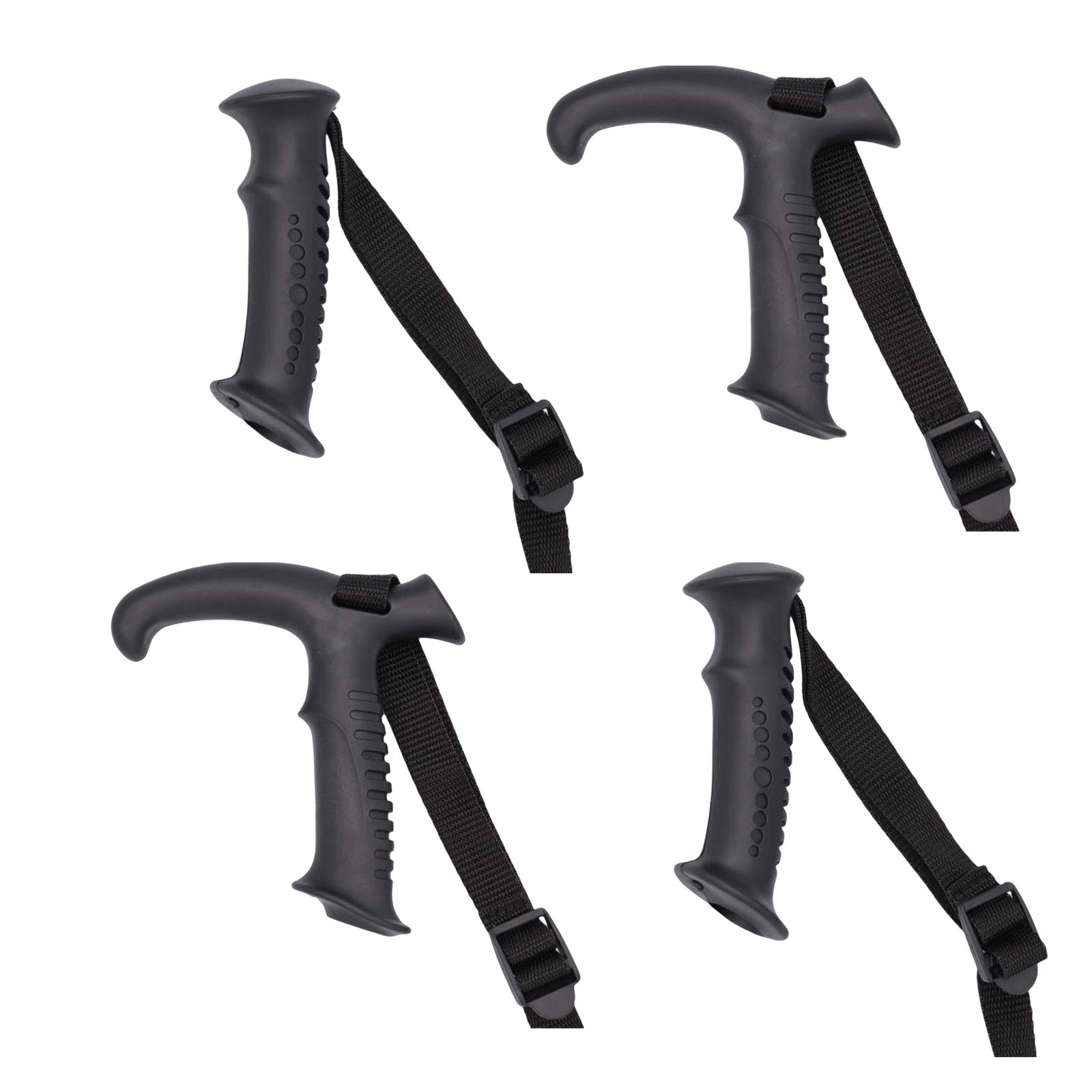Walking Sticks Cane Hiking Pole Grip Trekking Poles Head Bend Grip Dia 18mm