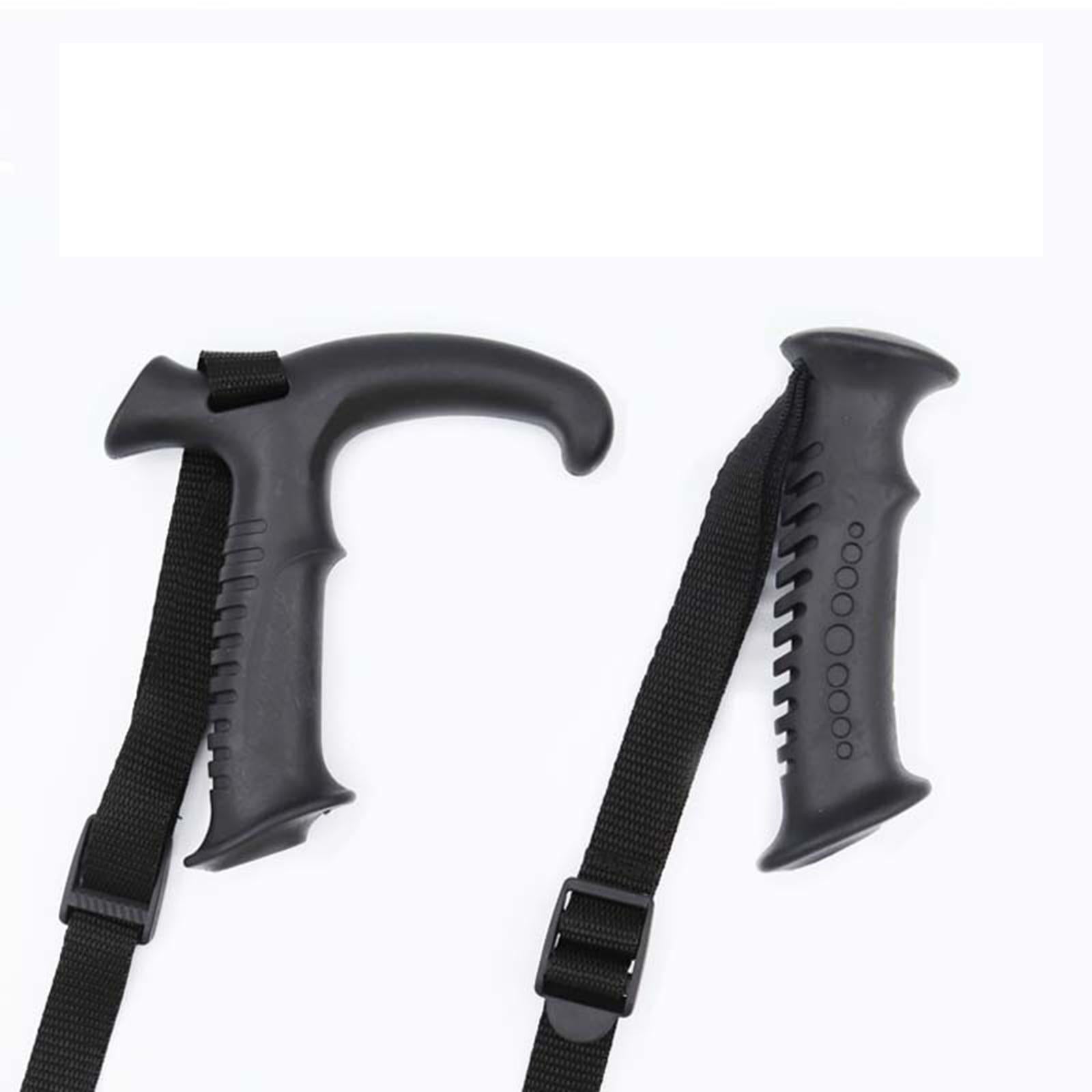 Walking Sticks Cane Hiking Pole Grip Trekking Poles Head Bend Grip Dia 18mm