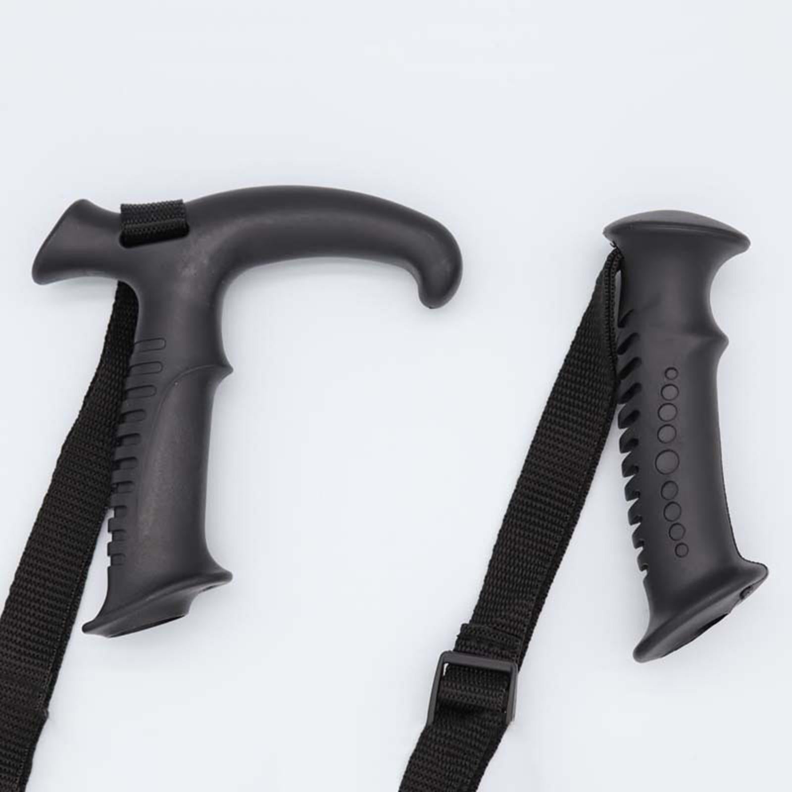 Walking Sticks Cane Hiking Pole Grip Trekking Poles Head Bend Grip Dia 20mm