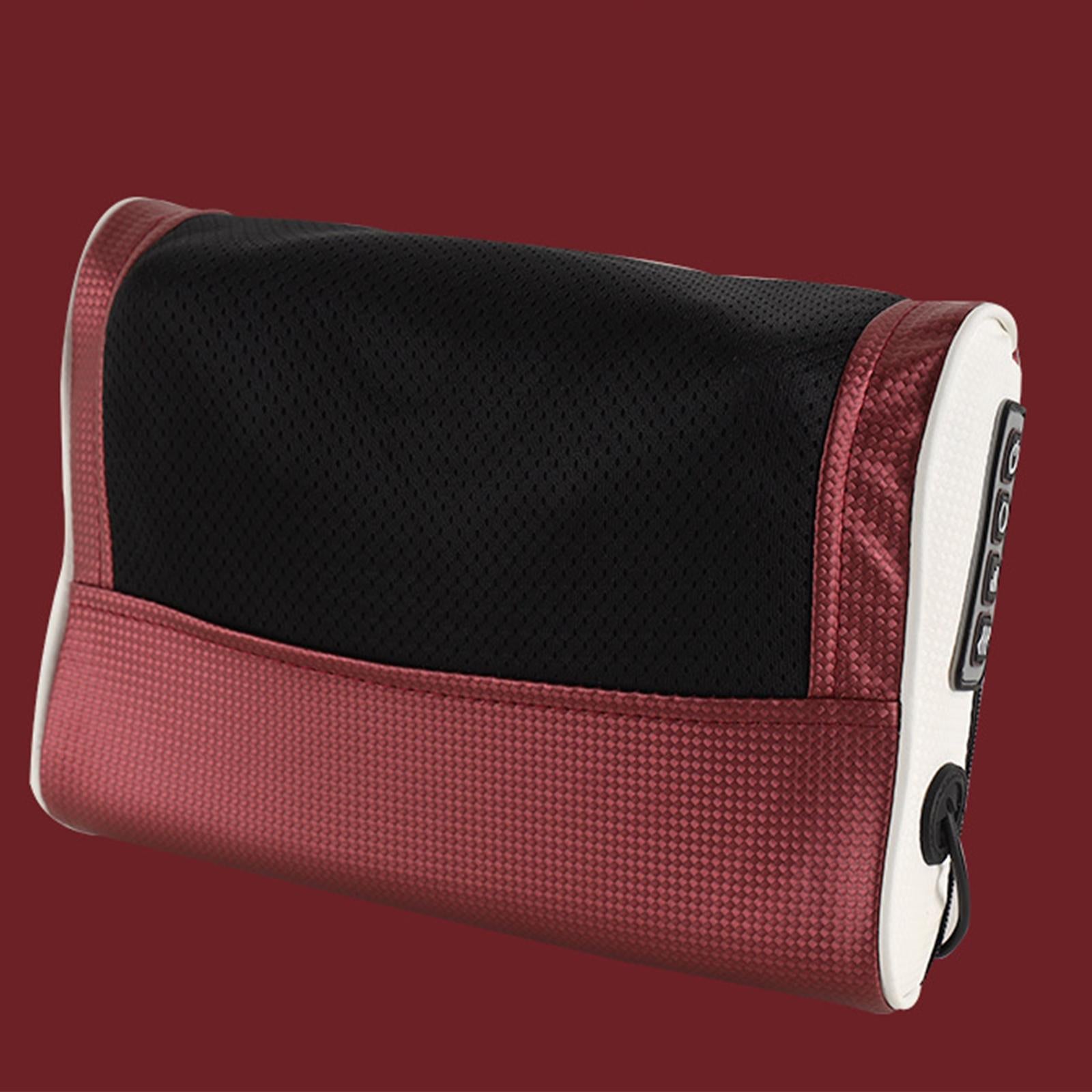 Shiatsu Neck Massager Massaging Tool Muscle Relief Deep Tissue for Office Red