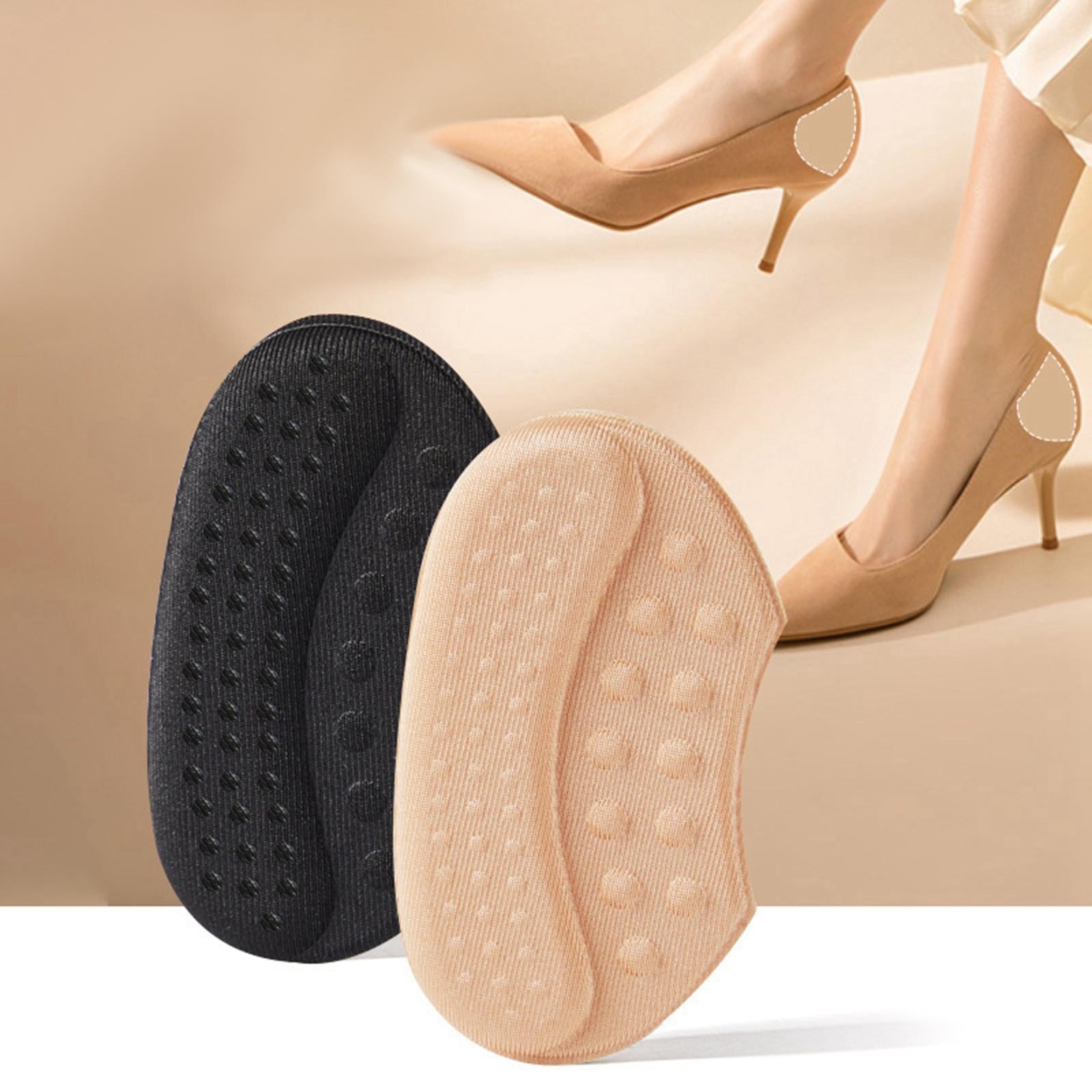High Heels Cushion Pads Soft Reusable Sneakers for Ladies Shoe Beige