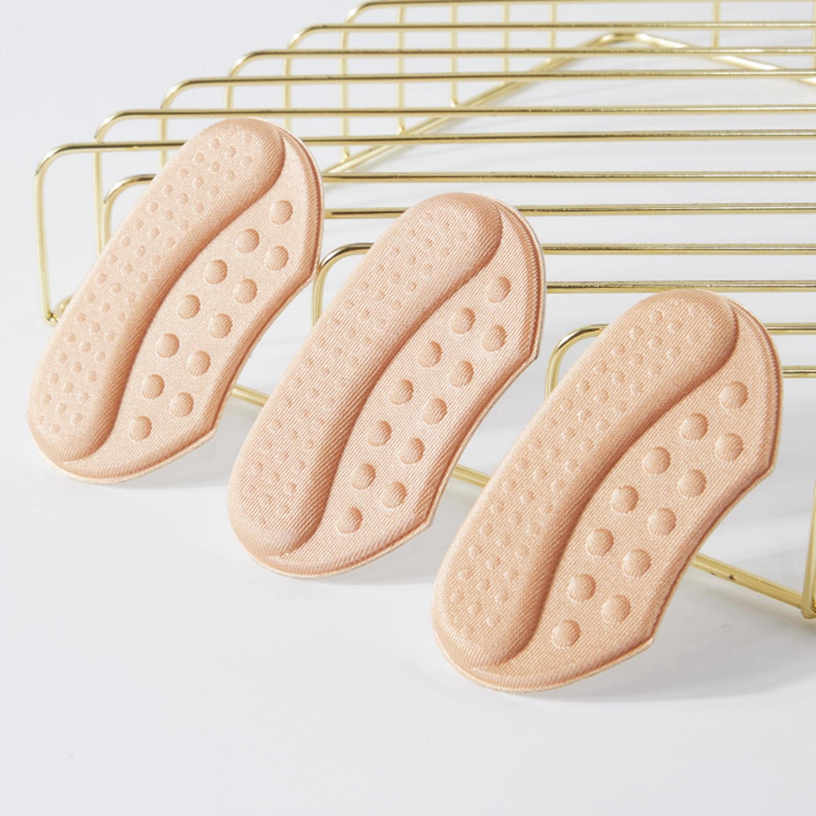 High Heels Cushion Pads Soft Reusable Sneakers for Ladies Shoe Beige