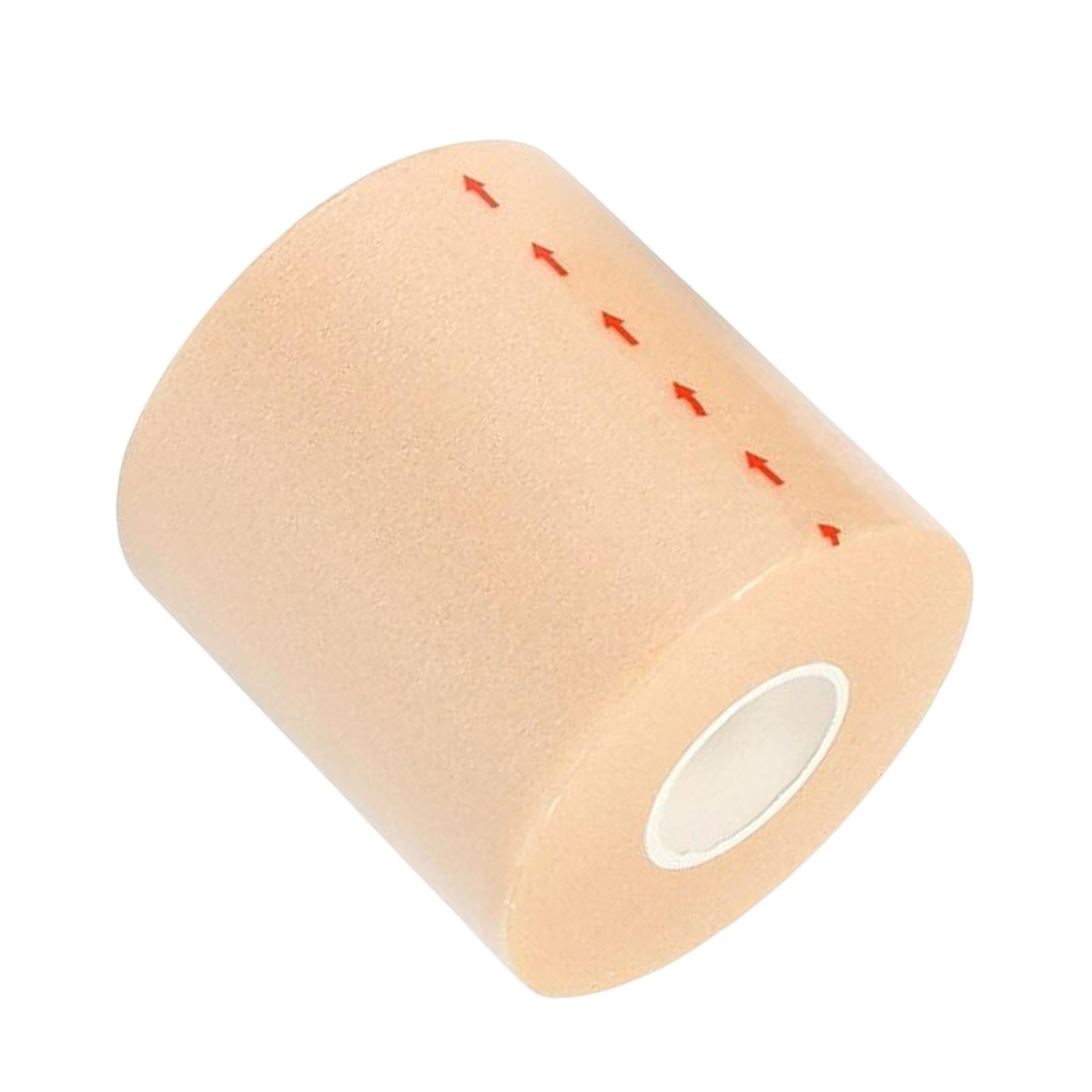 Sports Bandage Wrap Breathable Self Adhesive Elastic for Hands Knee Wrist 7cm Width Brown