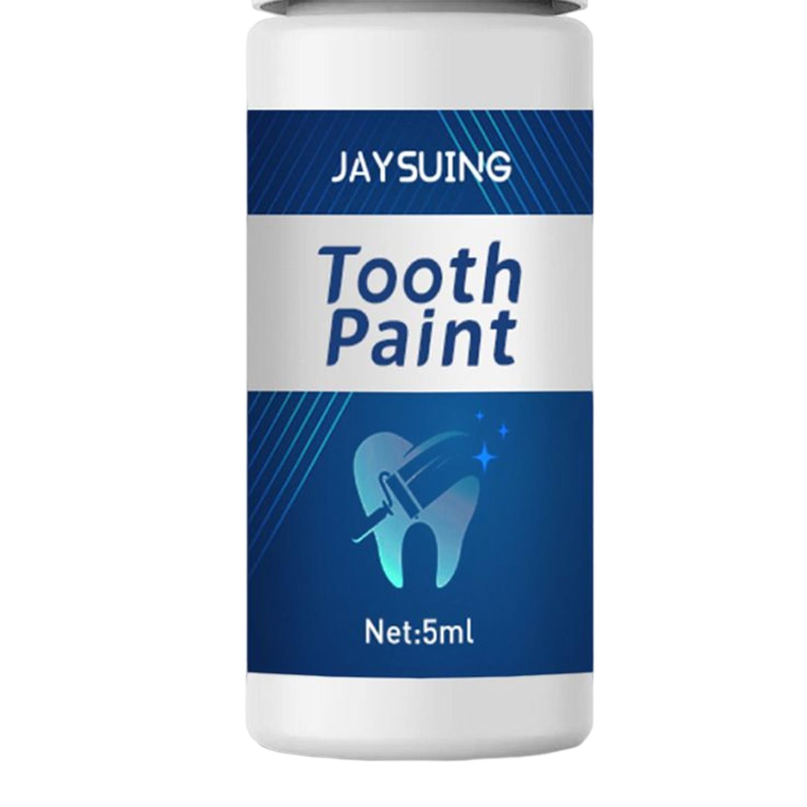 Tooth Whitening Paint Reduce Yellowing Cleaning for Travel Brightening