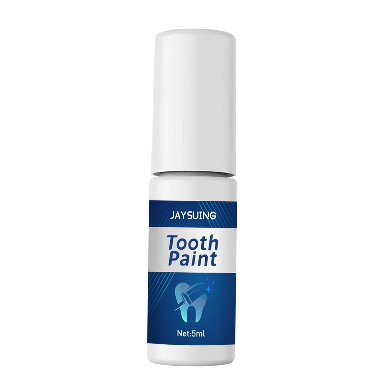 Tooth Whitening Paint Reduce Yellowing Cleaning for Travel Brightening