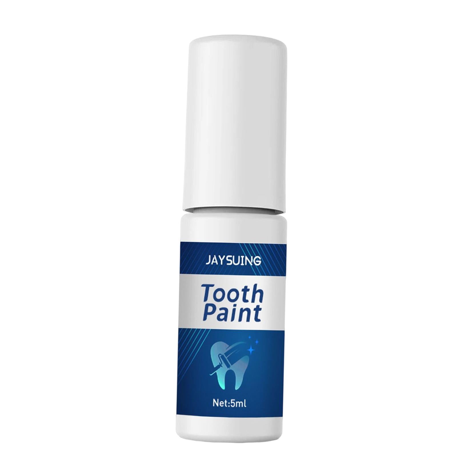 Tooth Whitening Paint Reduce Yellowing Cleaning for Travel Brightening