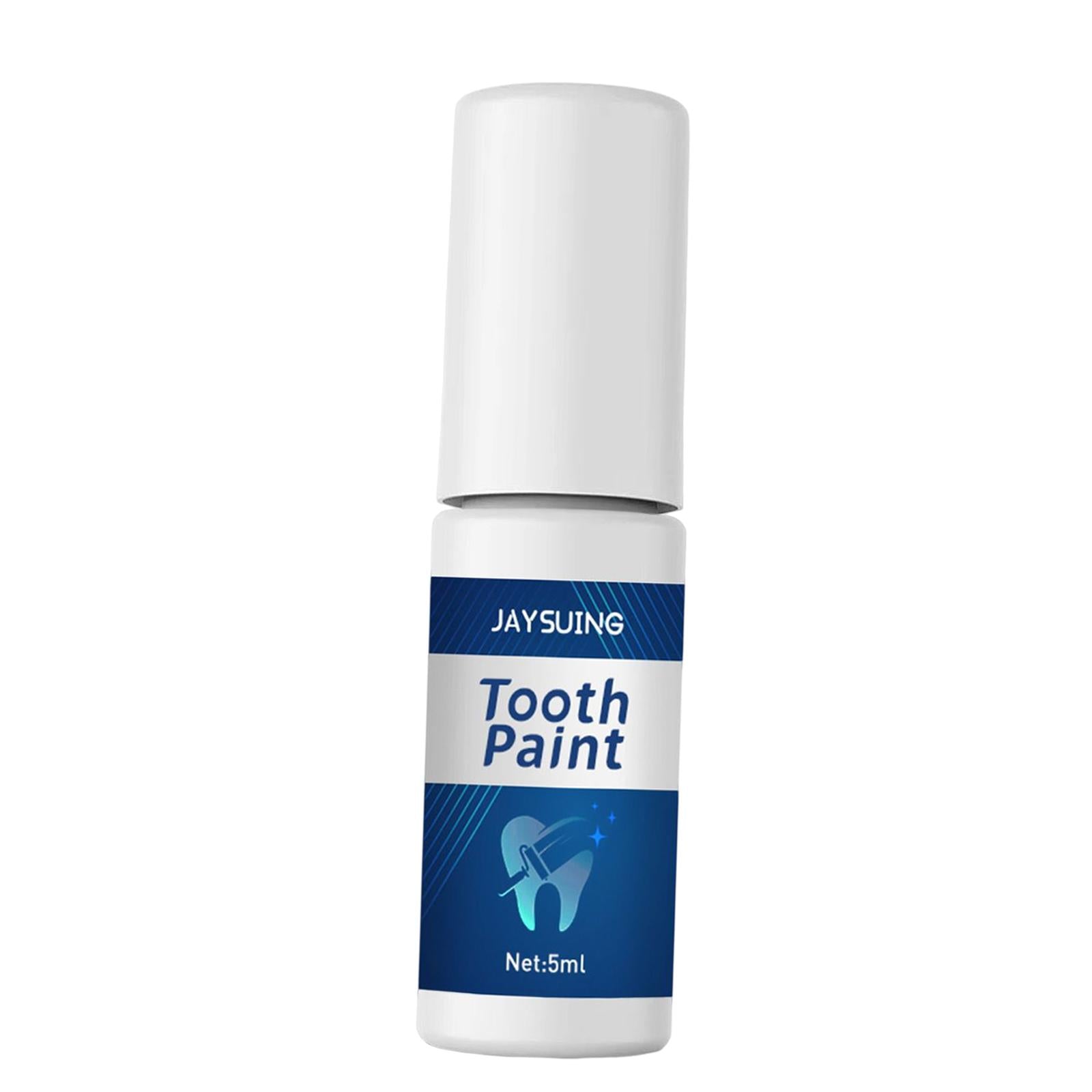 Tooth Whitening Paint Reduce Yellowing Cleaning for Travel Brightening