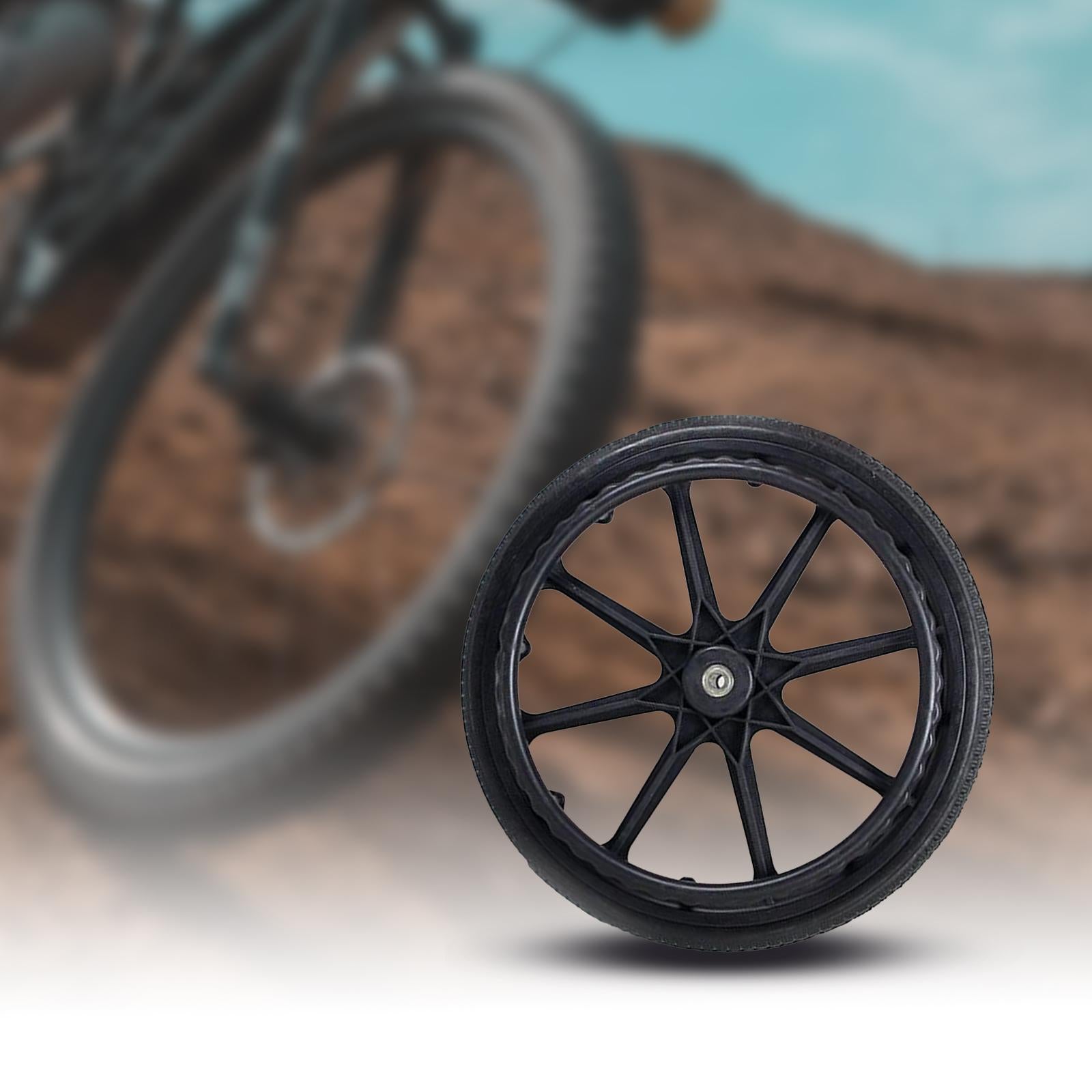 Wheel Replacement Parts Back Wheel Part PU Standard for Wheelchair Tire