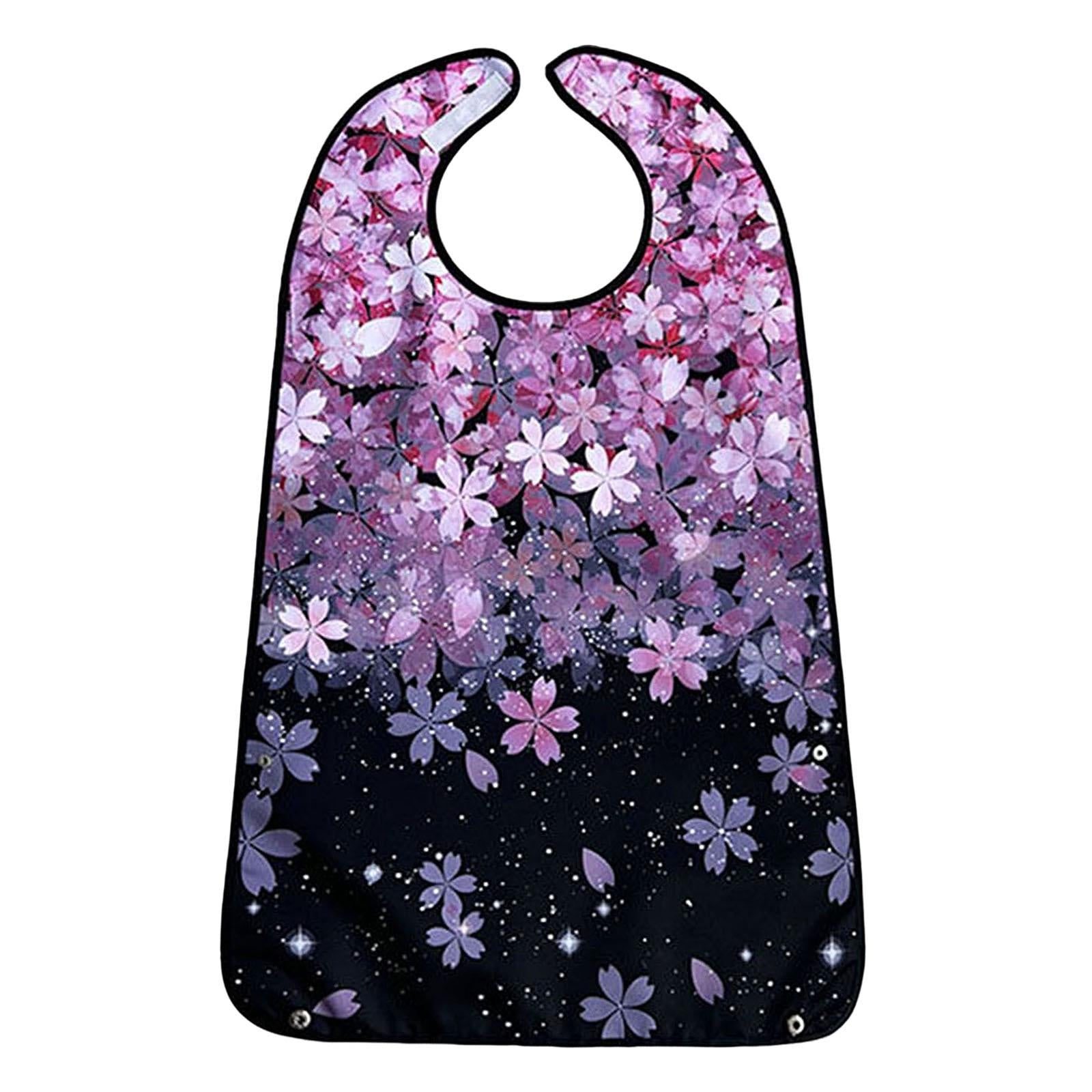 Adult Bibs for Eating Waterproof Full Protection for Elderly Women and Men Gradient