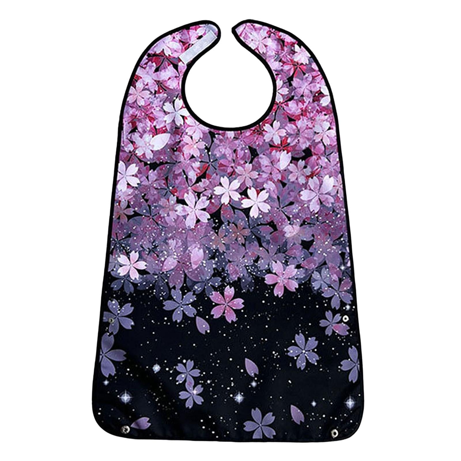 Adult Bibs for Eating Waterproof Full Protection for Elderly Women and Men Gradient