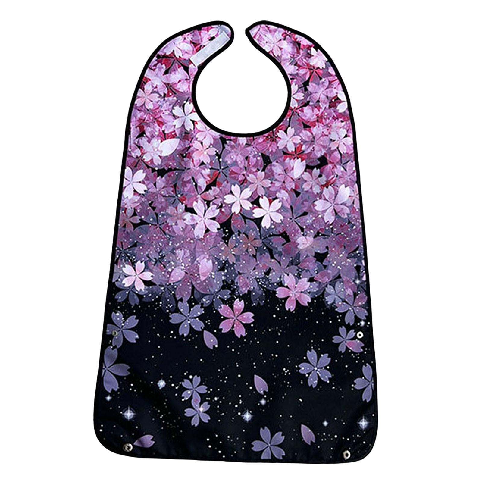 Adult Bibs for Eating Waterproof Full Protection for Elderly Women and Men Gradient