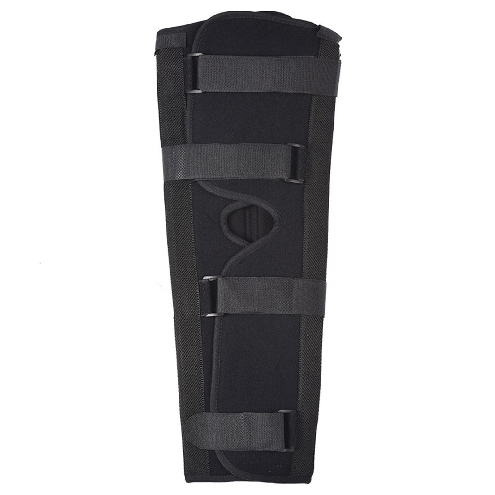 Knee Brace Immobilizer Support Straps Non Slip Comfortable for Men Women M