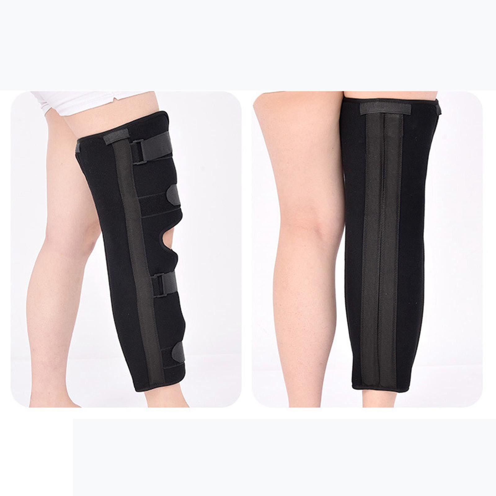 Knee Brace Immobilizer Support Straps Non Slip Comfortable for Men Women M