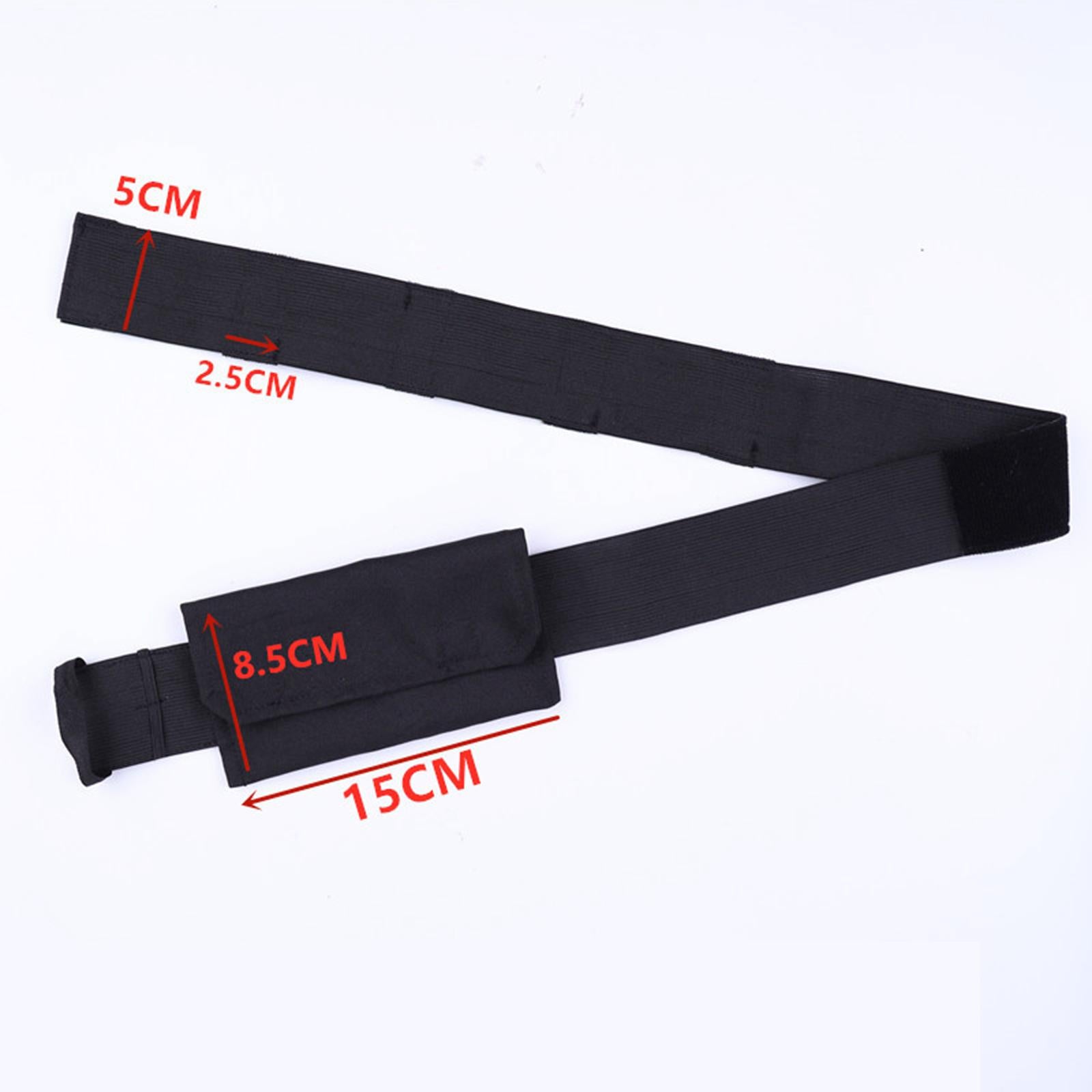 Peritoneal Dialysis Belt with Bag Protection Belt PD Band for Men Women Black