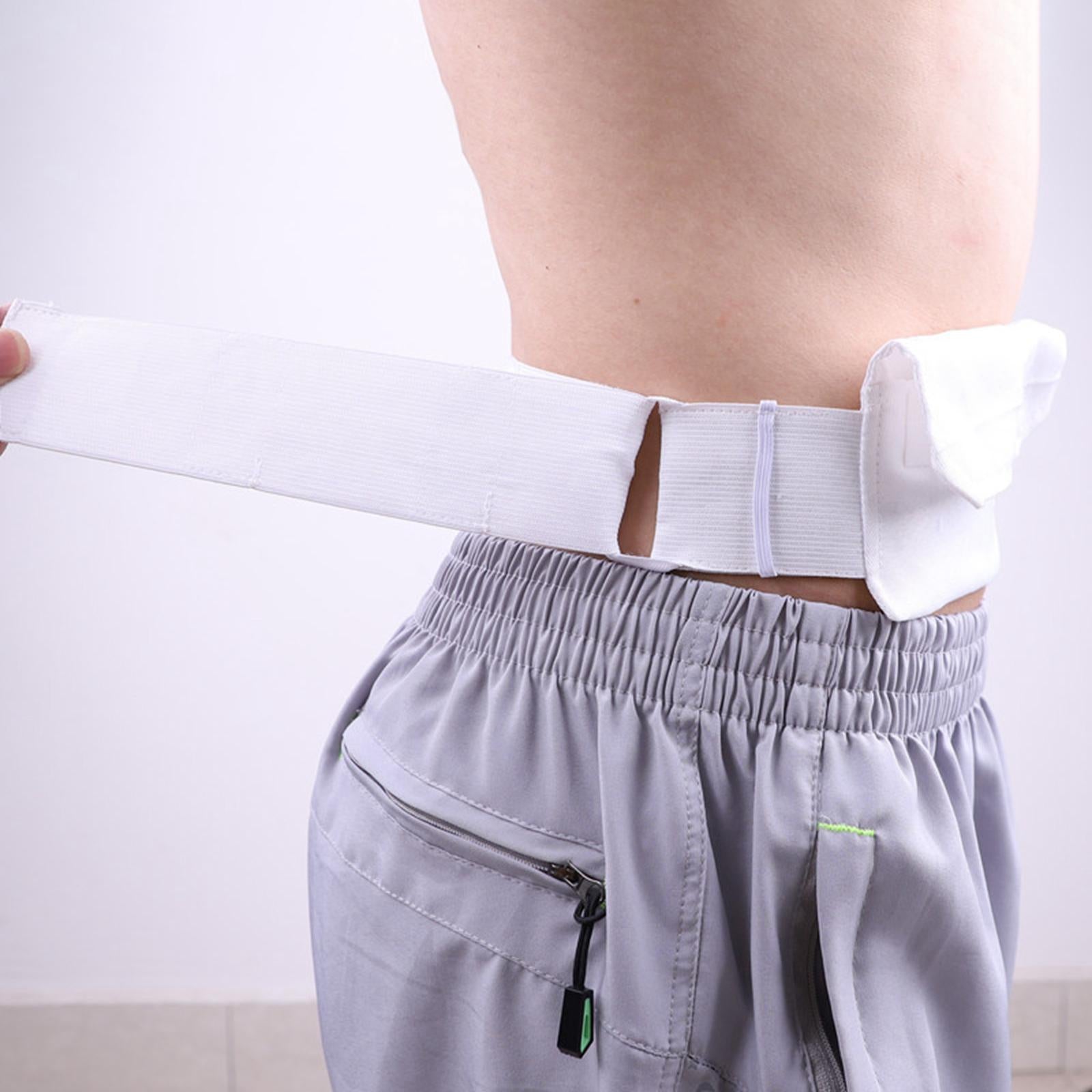 Peritoneal Dialysis Belt with Bag Protection Belt PD Band for Men Women Black