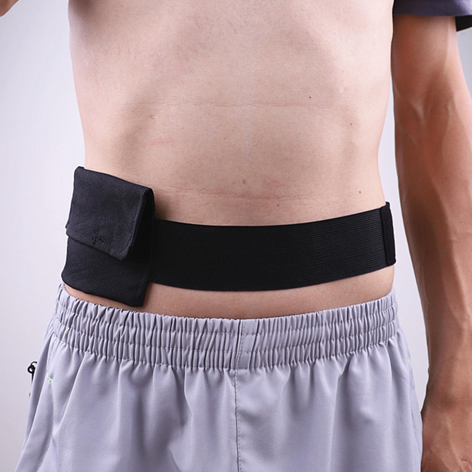 Peritoneal Dialysis Belt with Bag Protection Belt PD Band for Men Women White