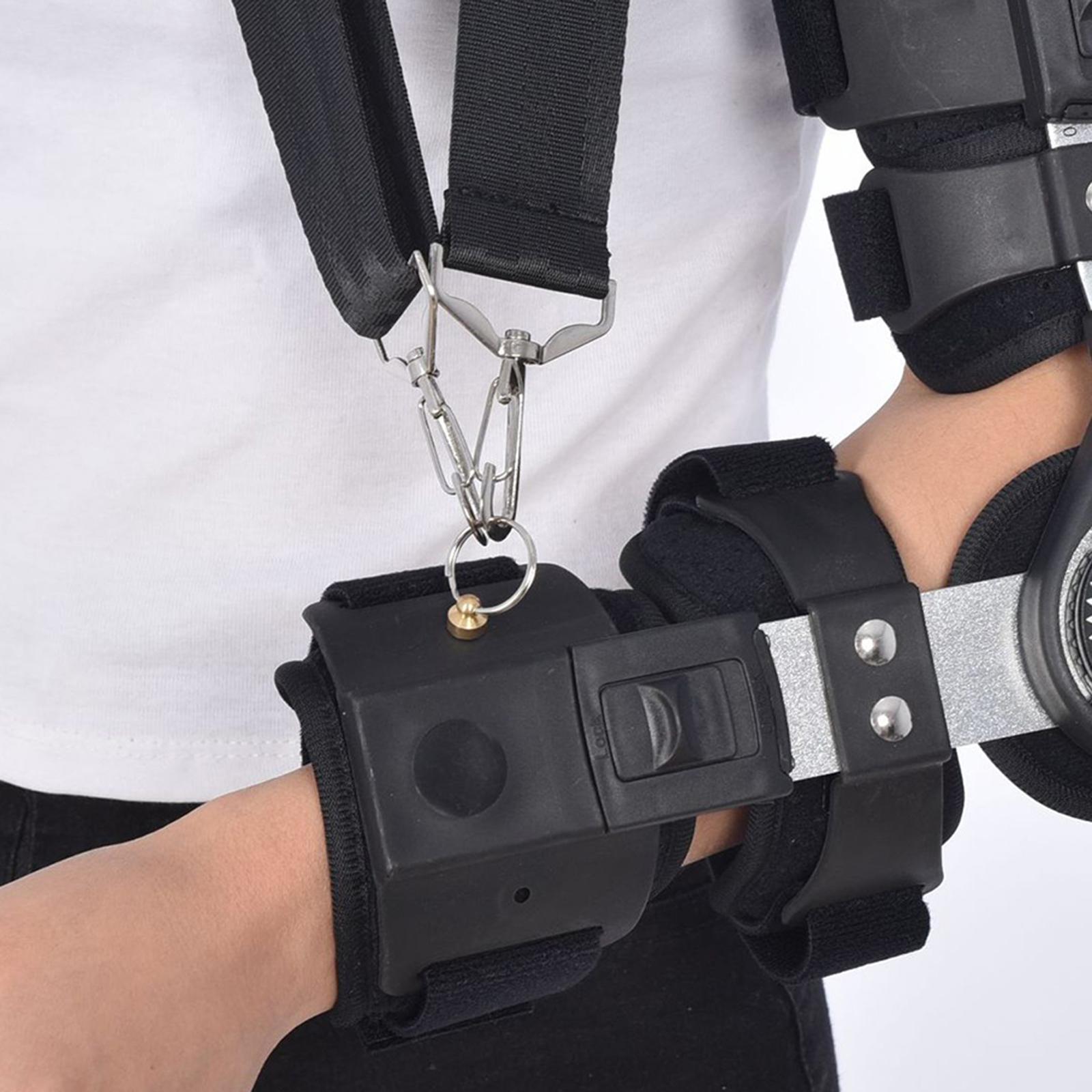 Elbow Brace Corrective Protector Hinged Post OP Adjustable Fracture Splint Left