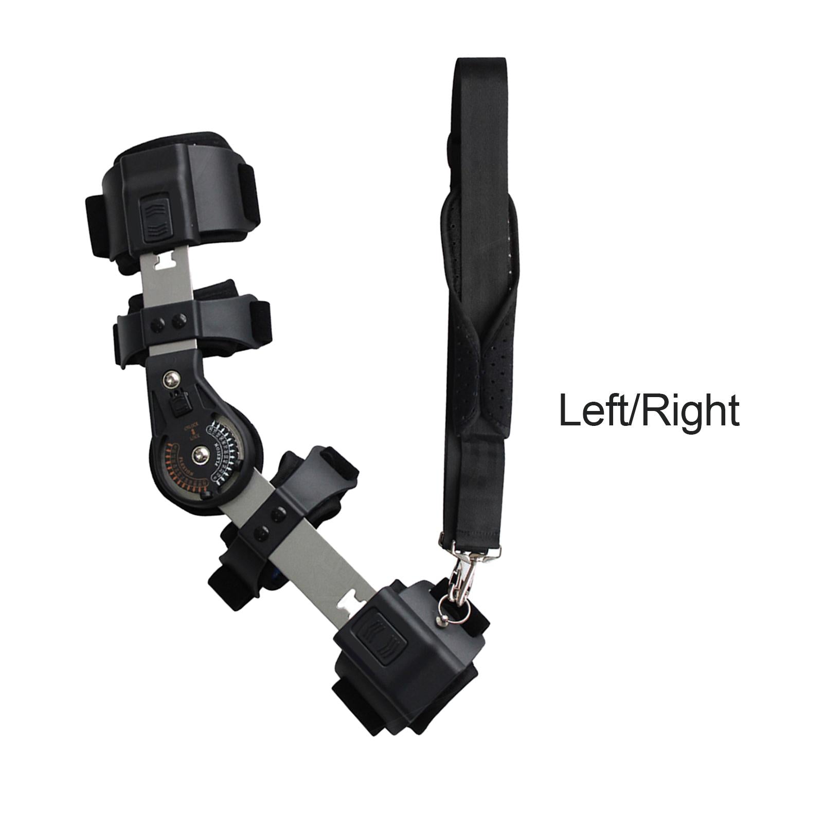 Elbow Brace Corrective Protector Hinged Post OP Adjustable Fracture Splint Left