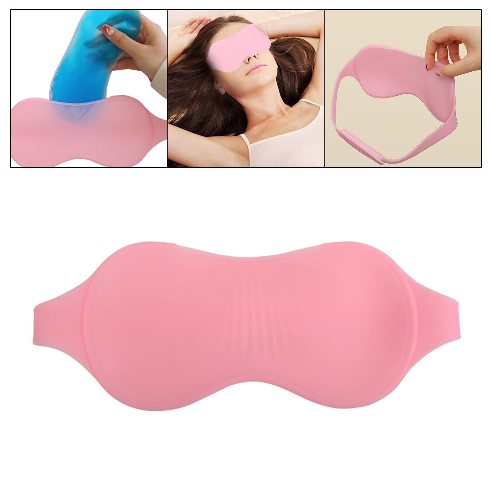 Cold Eye Mask Relax Massaging Your Tired Eyes for Home Office Pink