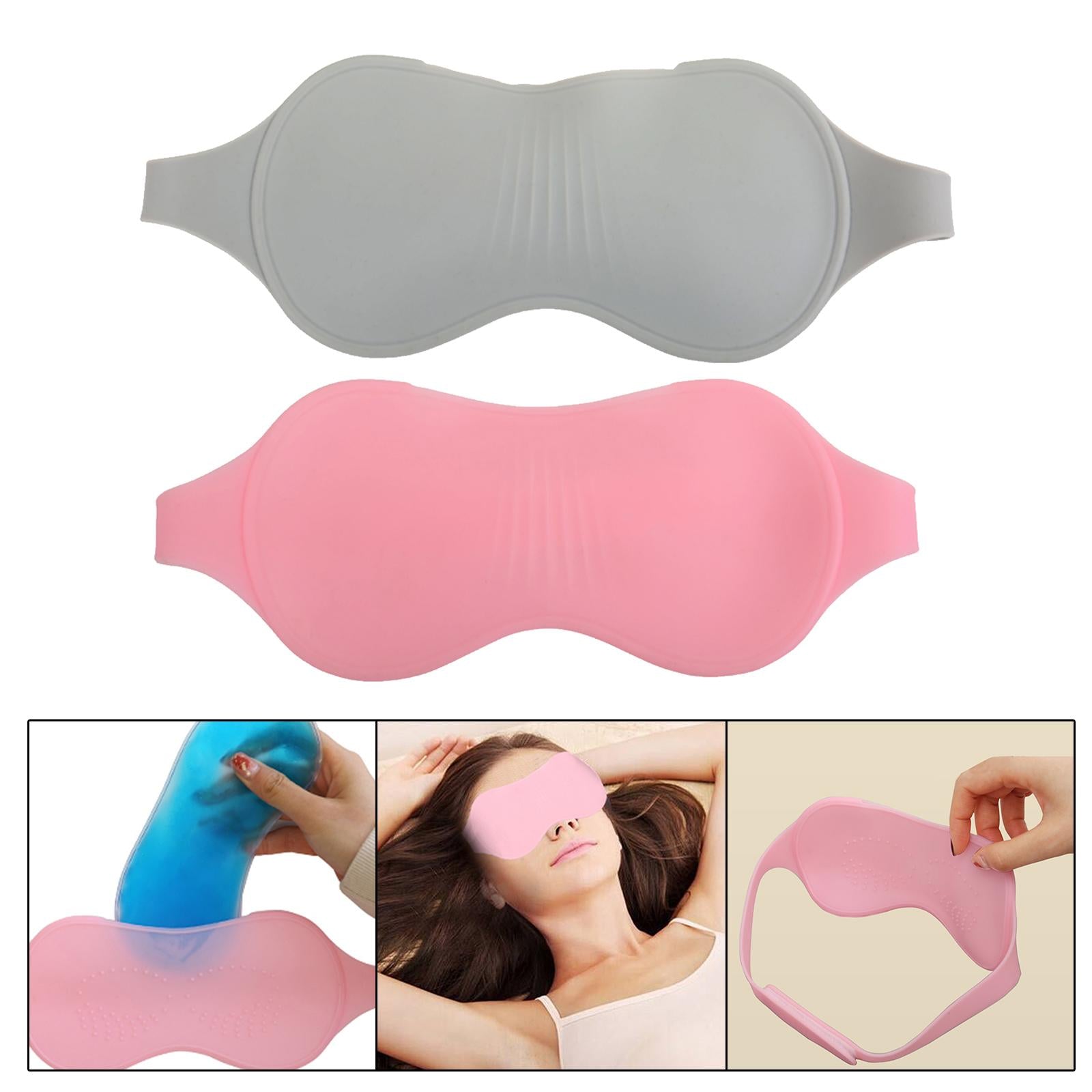 Cold Eye Mask Relax Massaging Your Tired Eyes for Home Office Pink