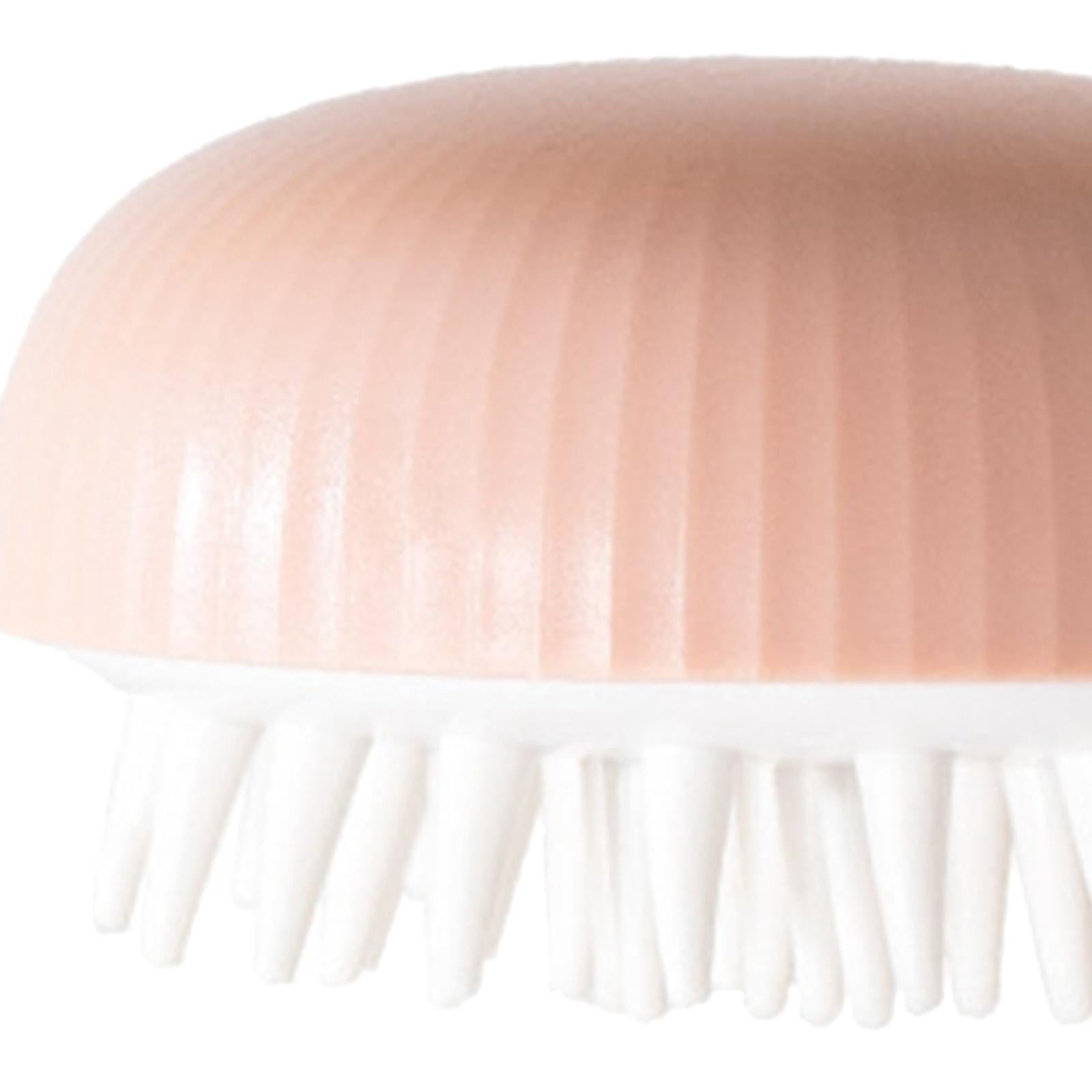 Handheld Hair Scalp Massager Shampoo Brush Wet Dry for Adults Children Dogs Pink