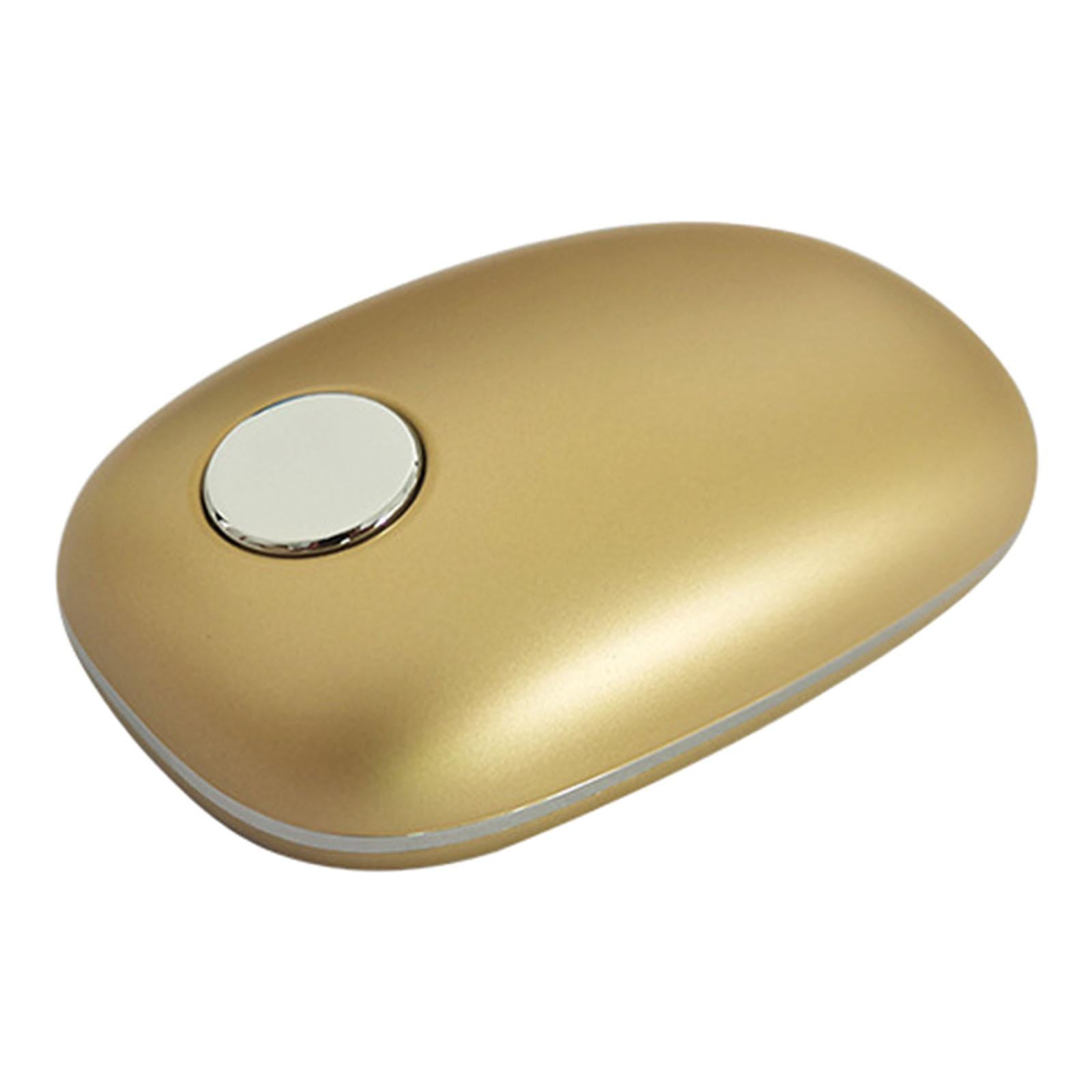 Hair Eraser Gentle Skin Exfoliation Mild Device Washable for Back Legs Gold 