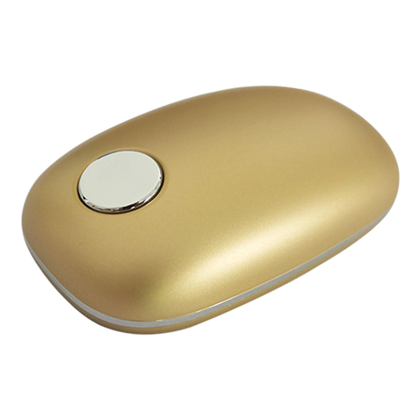 Hair Eraser Gentle Skin Exfoliation Mild Device Washable for Back Legs Gold 