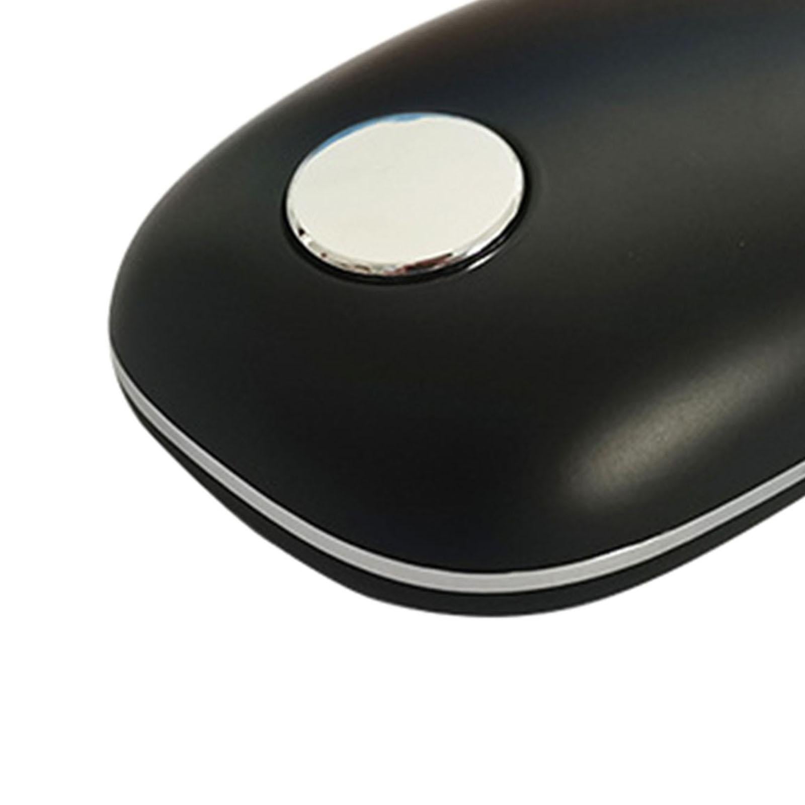 Hair Eraser Gentle Skin Exfoliation Mild Device Washable for Back Legs Black