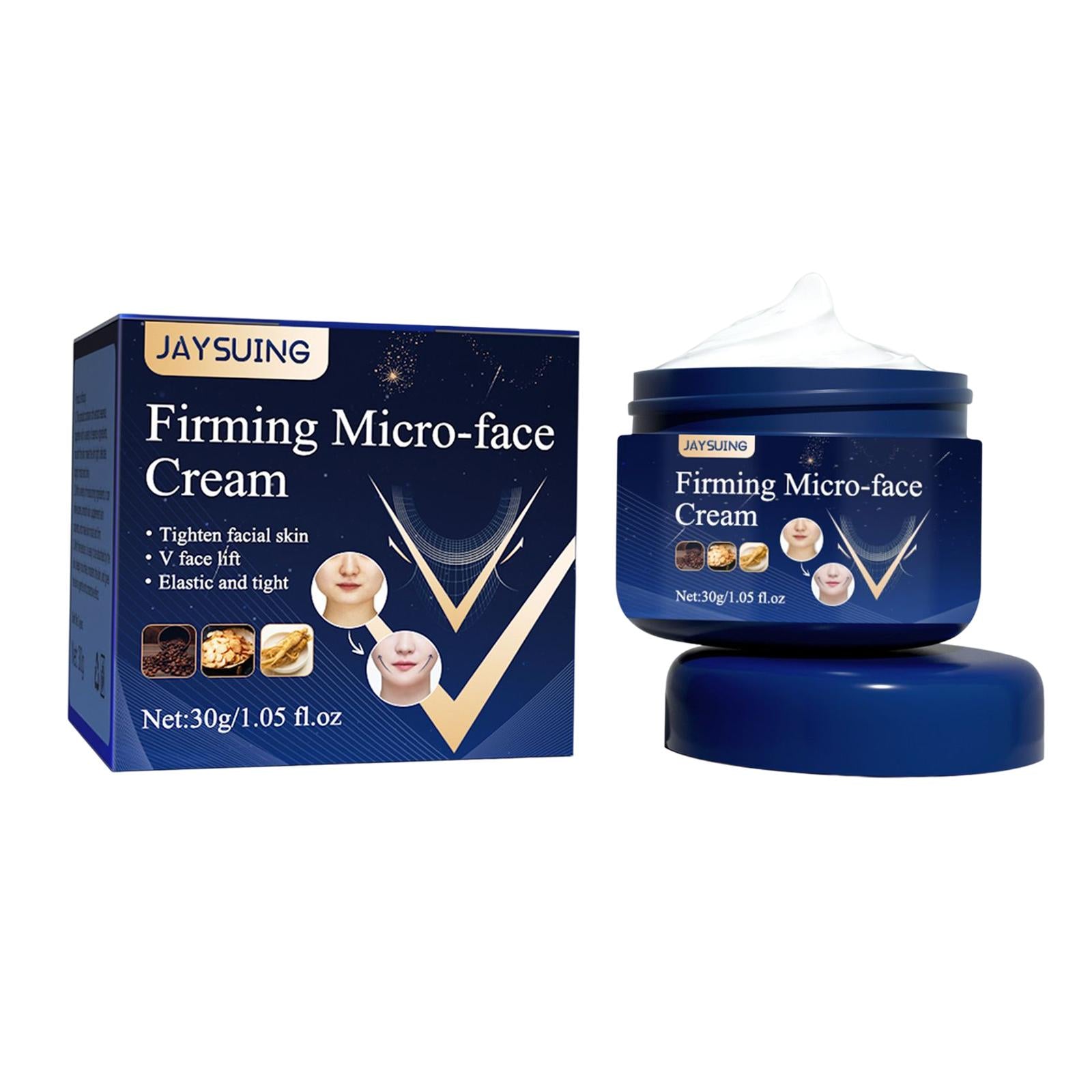 Firming Facial Cream Smooth Lifting Daily for Loose Sagging Skin Chin Face