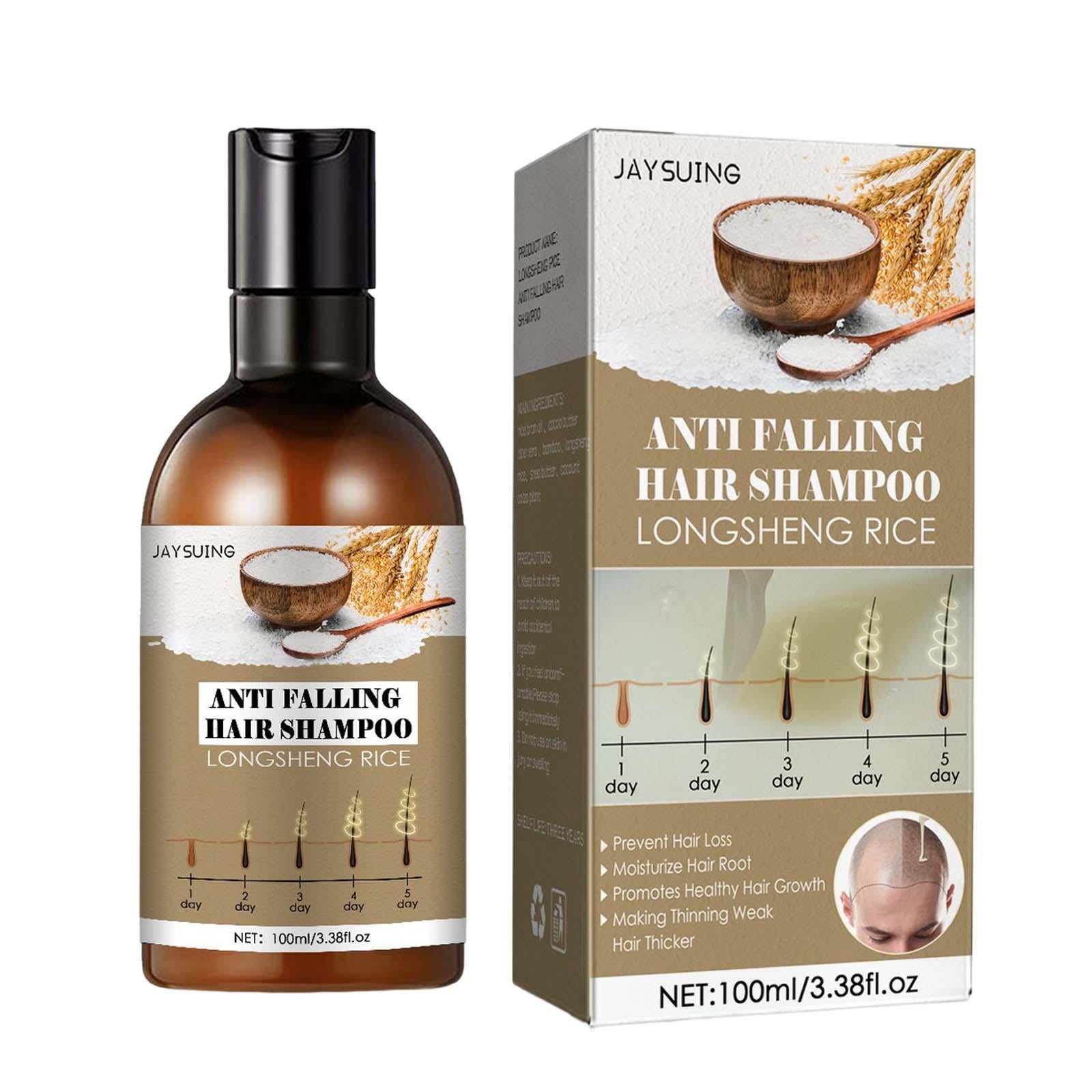 Rice Water Shampoo Moisturize for All Hair Types Dry Damaged Hair 100ml