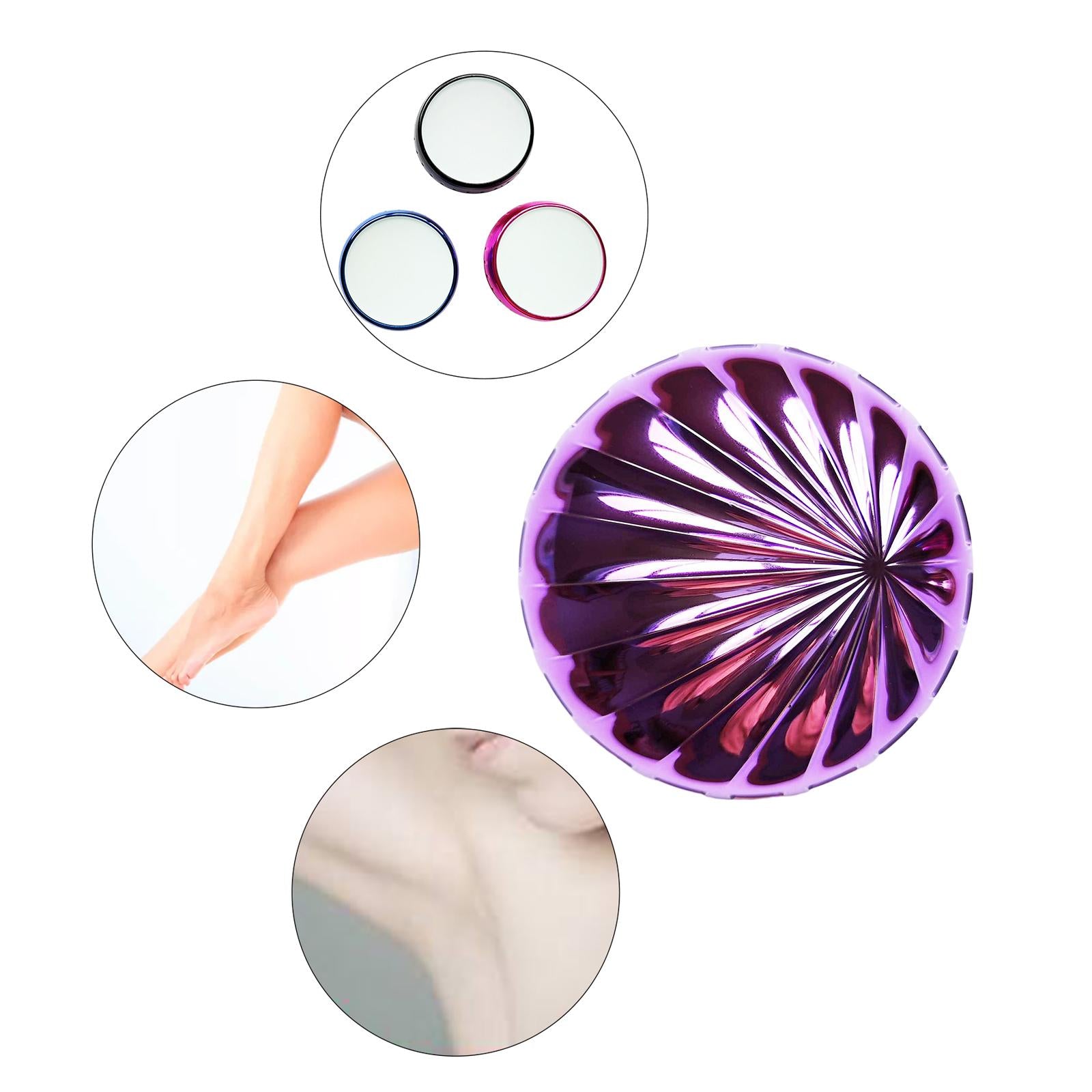 Hair Eraser Hair Remover Reusable Washable Use for Arms Legs Back Purple