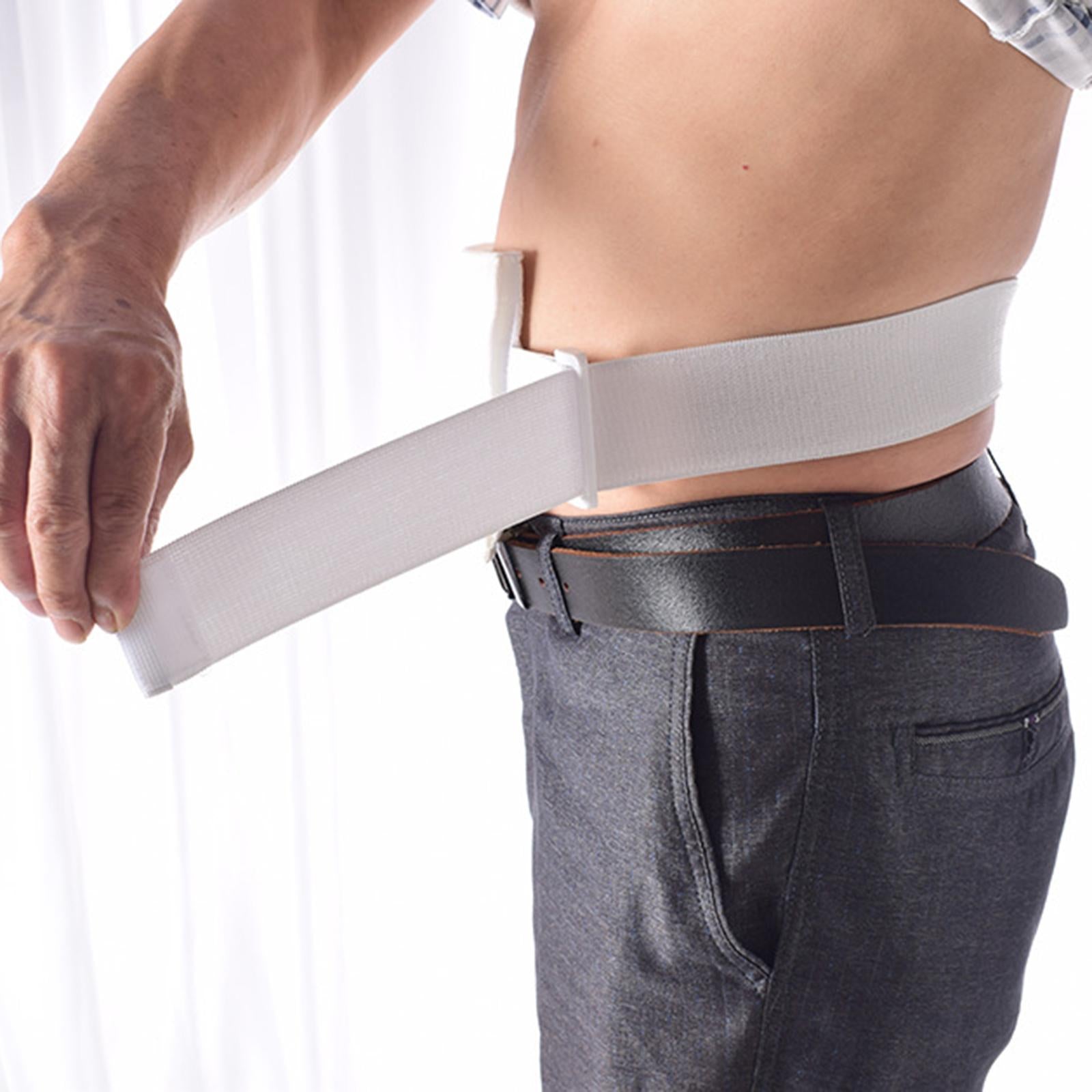 Catheter Belt with Bag Sponge Band Stretchy for Men Women Elderly Adults