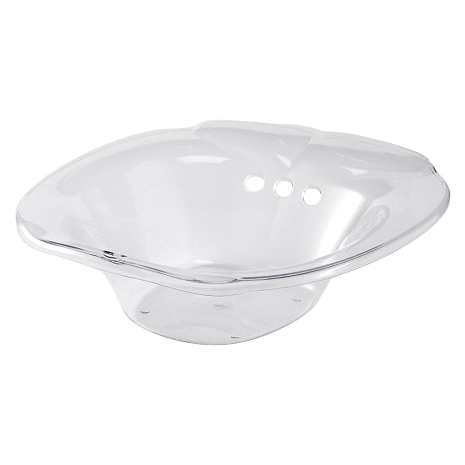 Toilet Bidet Overflow Bidet Basin for for Postpartum Care women Transparent