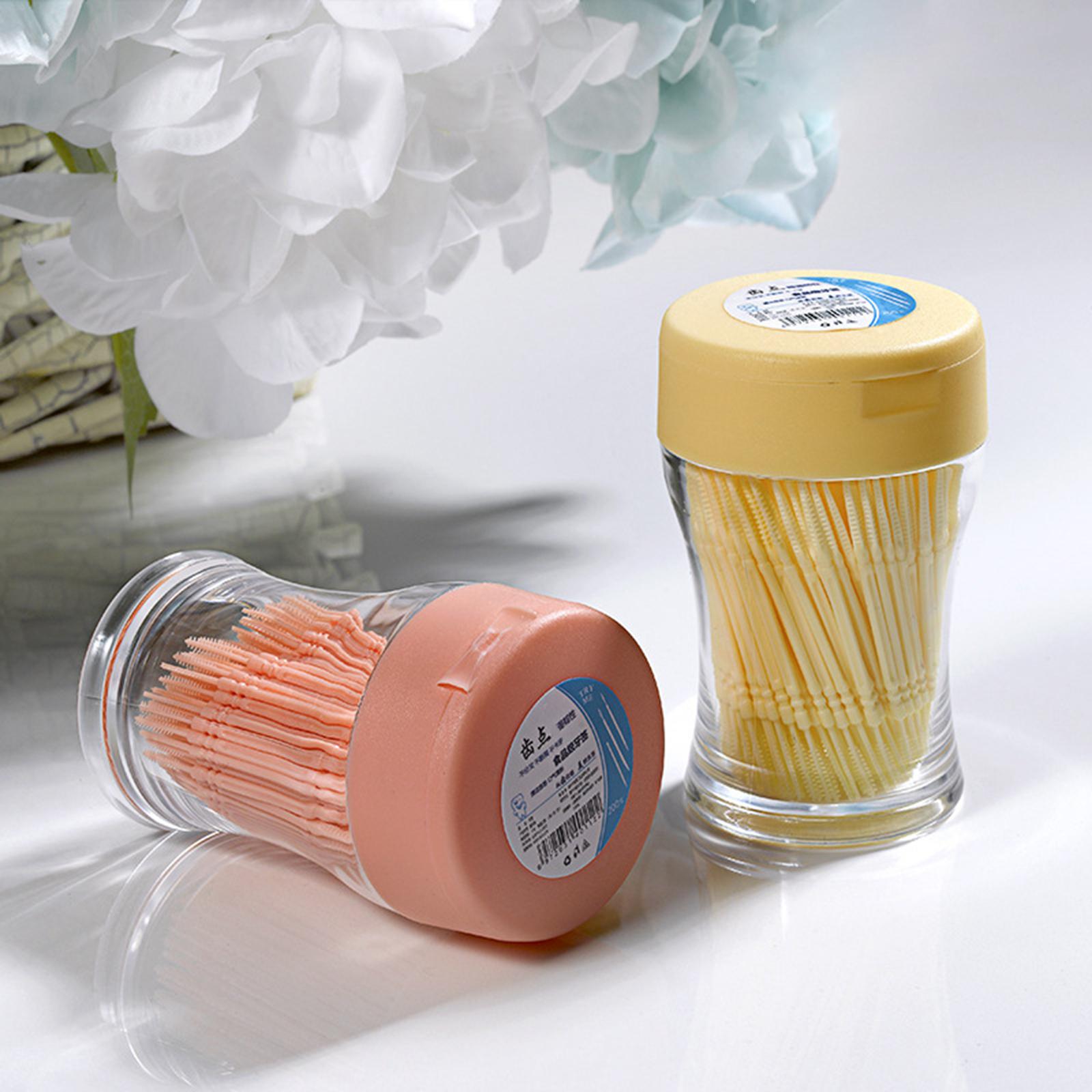 200x Toothpicks Tooth Cleaning Tool Teeth Stick Brush Toothpick White