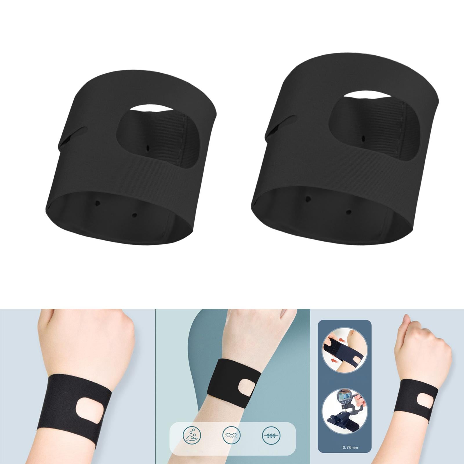 Portable Compression Wrist Brace Wrist Sleeve for Camping Fitness Sport S