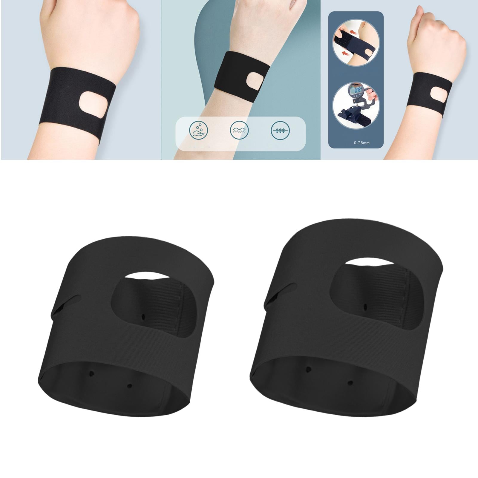 Portable Compression Wrist Brace Wrist Sleeve for Camping Fitness Sport S