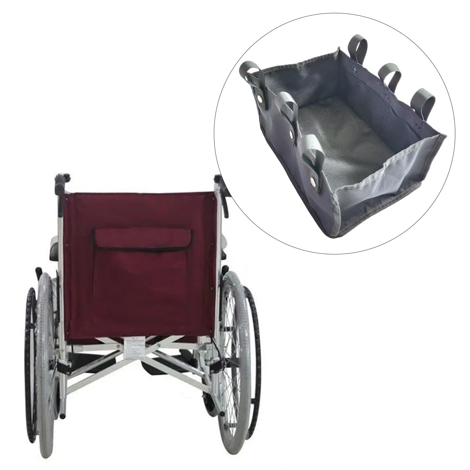 Wheelchair Underseat Bag Storage Bag Practical Organizers Portable Baskets