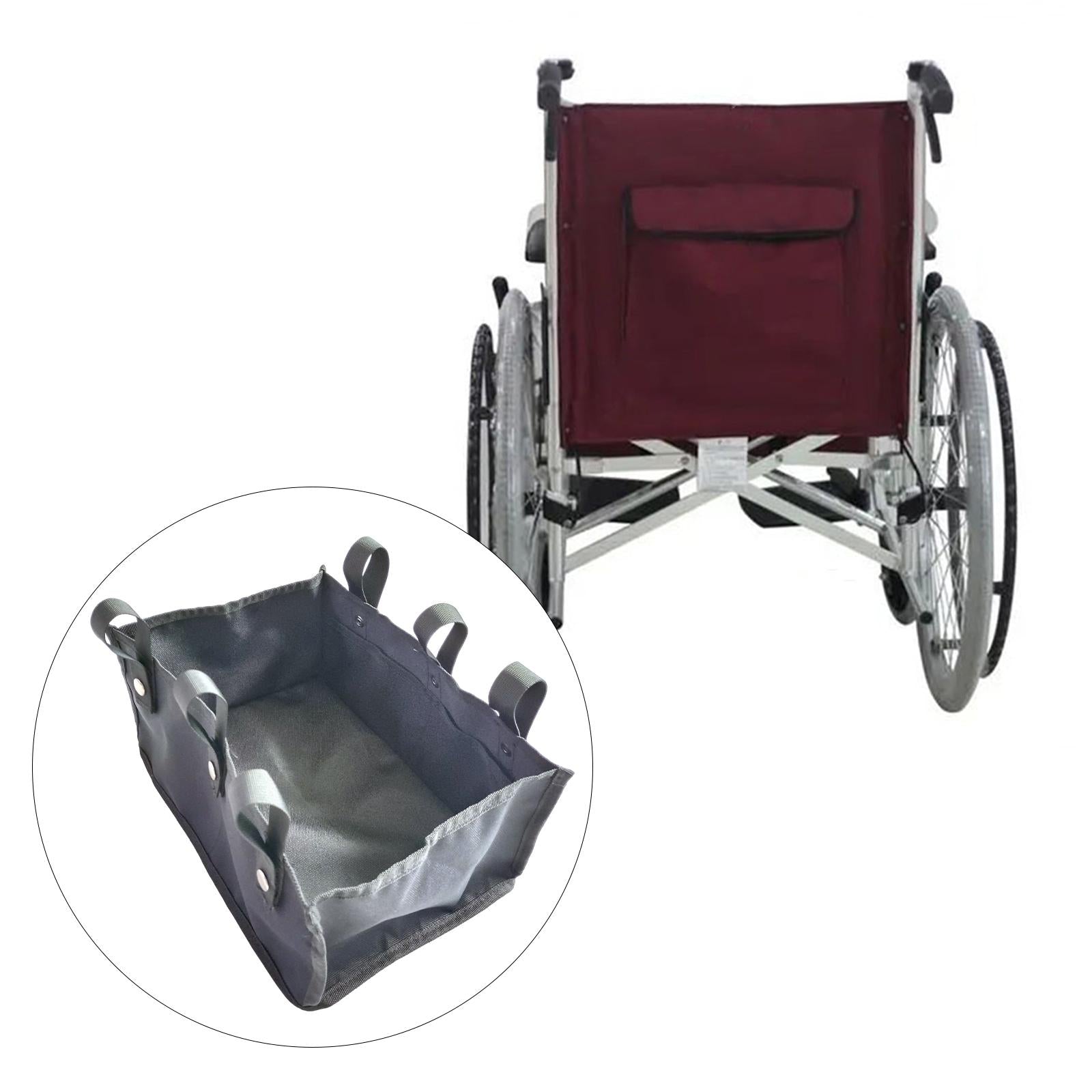 Wheelchair Underseat Bag Storage Bag Practical Organizers Portable Baskets