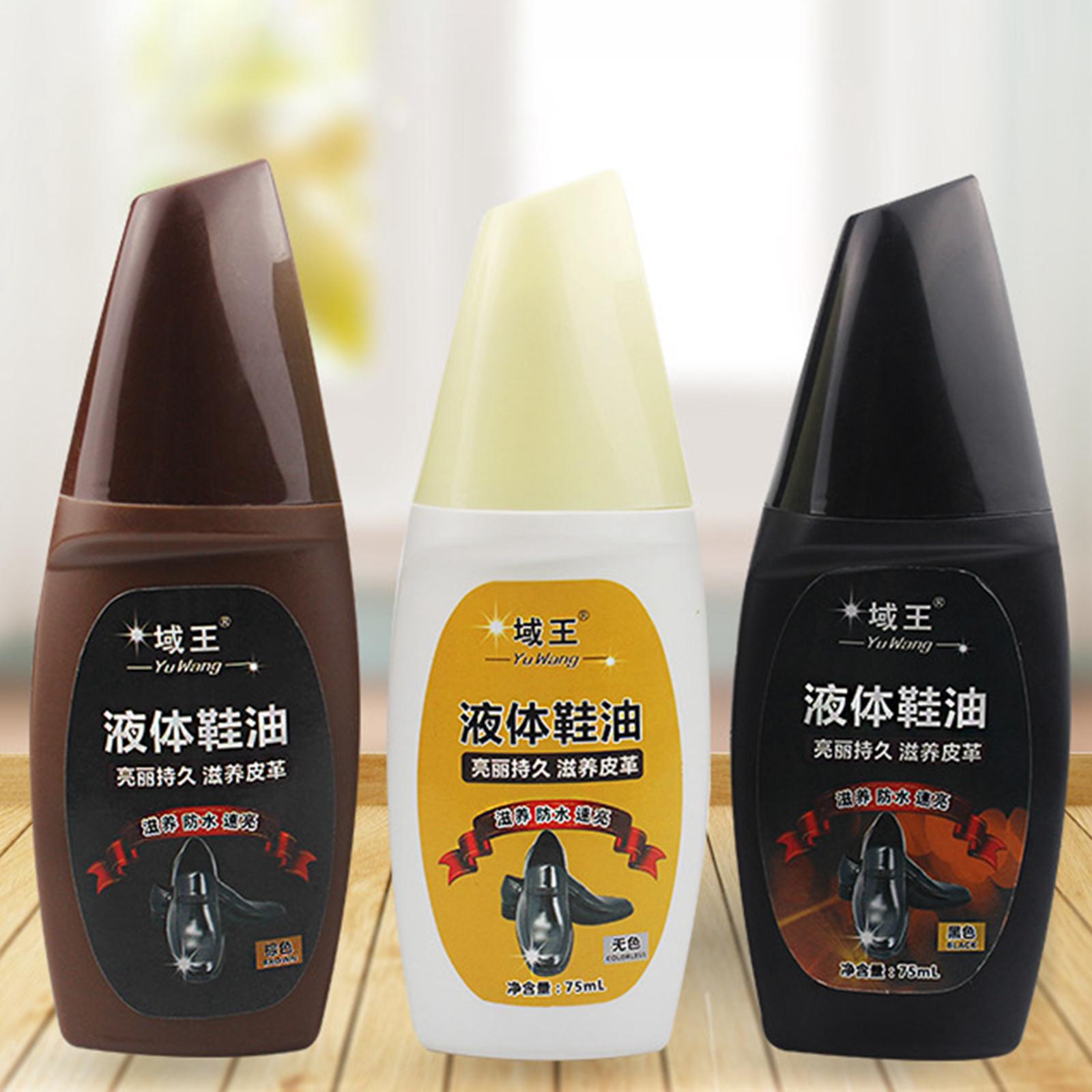 Shine Liquid Shoe Polish Cleaning Tool for PU Leather Shoes PU Leather Sofa White