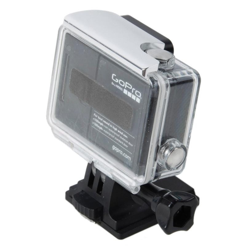 TMC CNC Aluminum Back Door Clip for Gopro HERO4 /3+ (Silver)