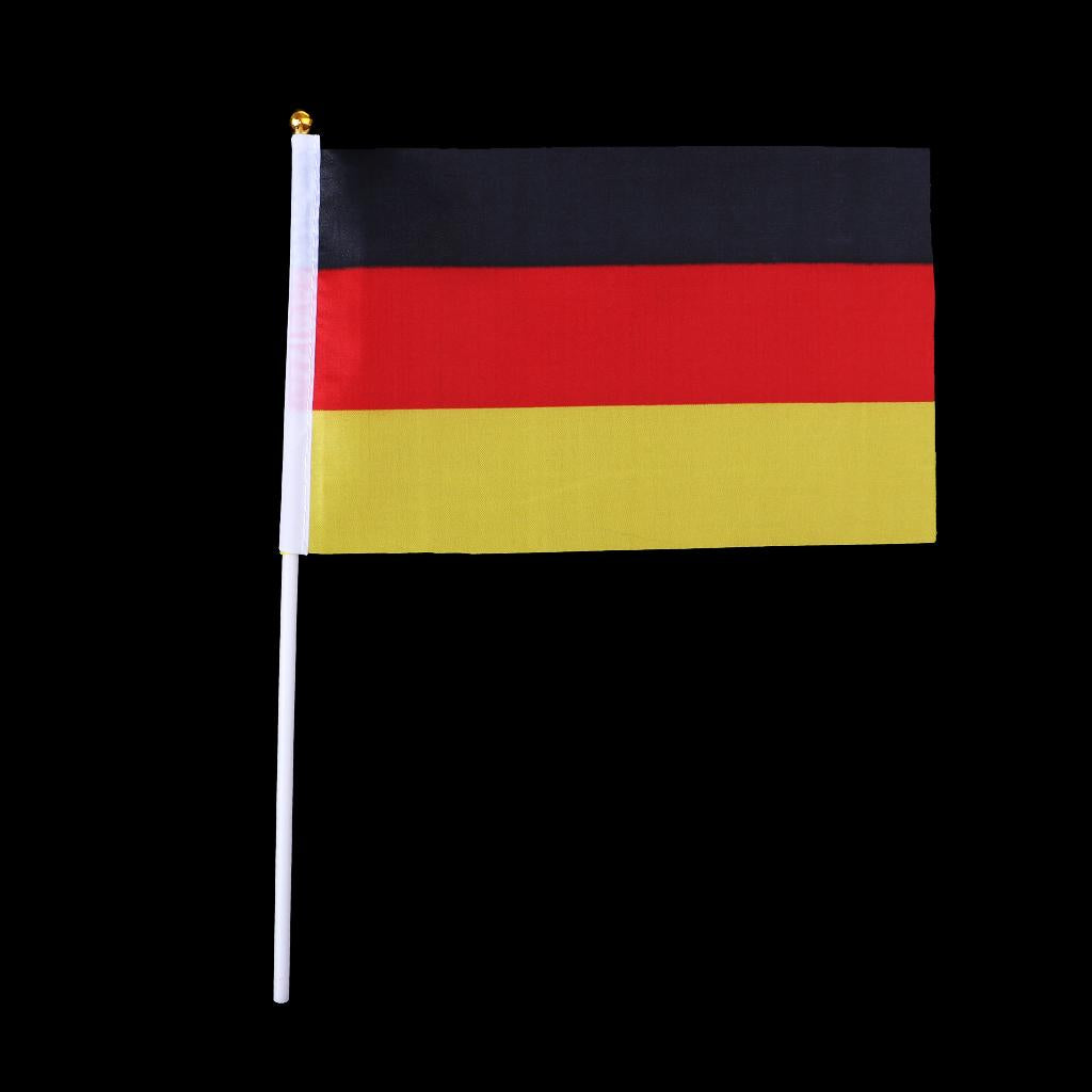 12PCS Flag Flags Banner Hand Waving Flag National Pride Flag Germany