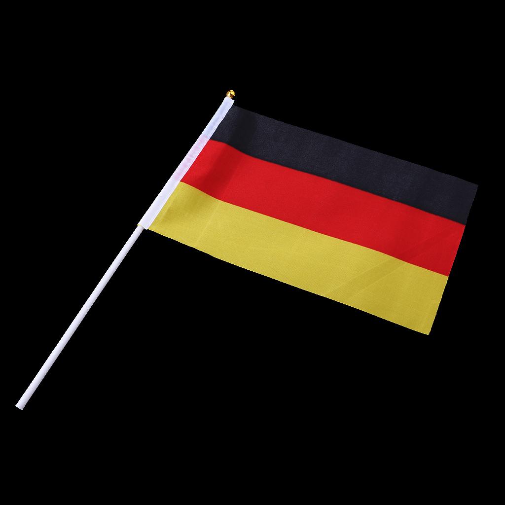 12PCS Flag Flags Banner Hand Waving Flag National Pride Flag Germany