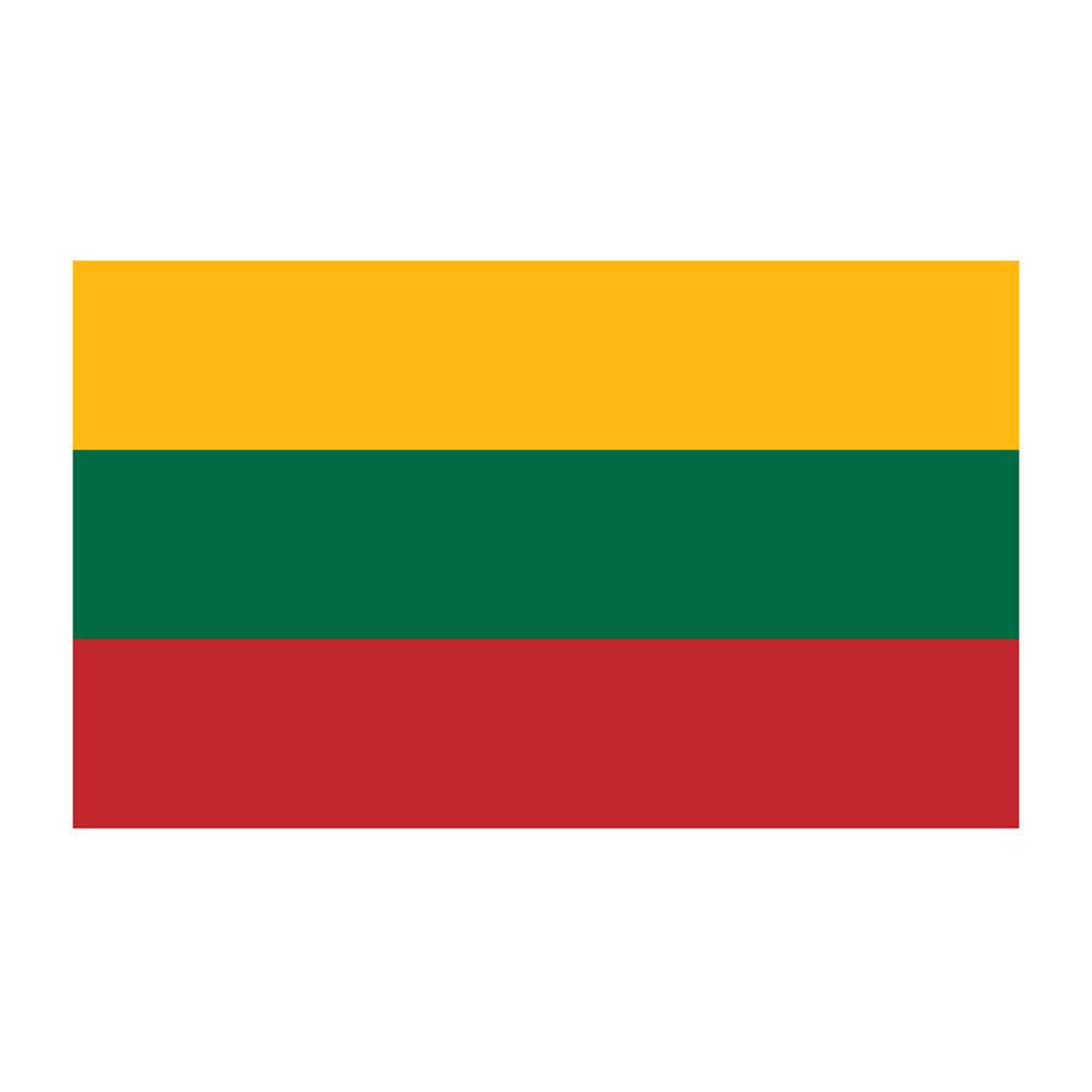 Country Large Flag National Banner Festival Decor Yellow Green Red Lithuania